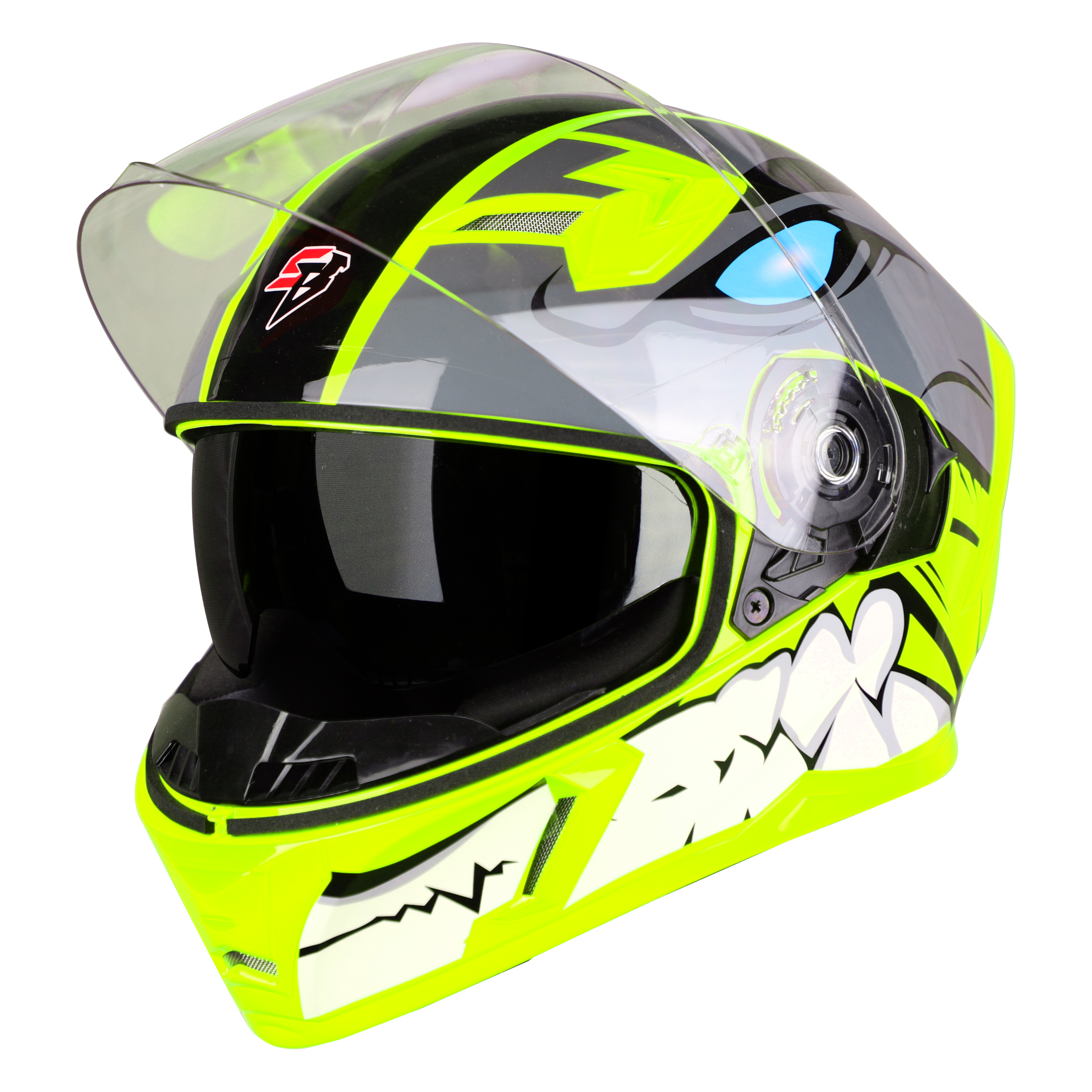 SBA-21 BORN READY GLOSSY FLUO NEON WITH HIGH-END INTERIOR (WITH INNER SUN SHIELD)