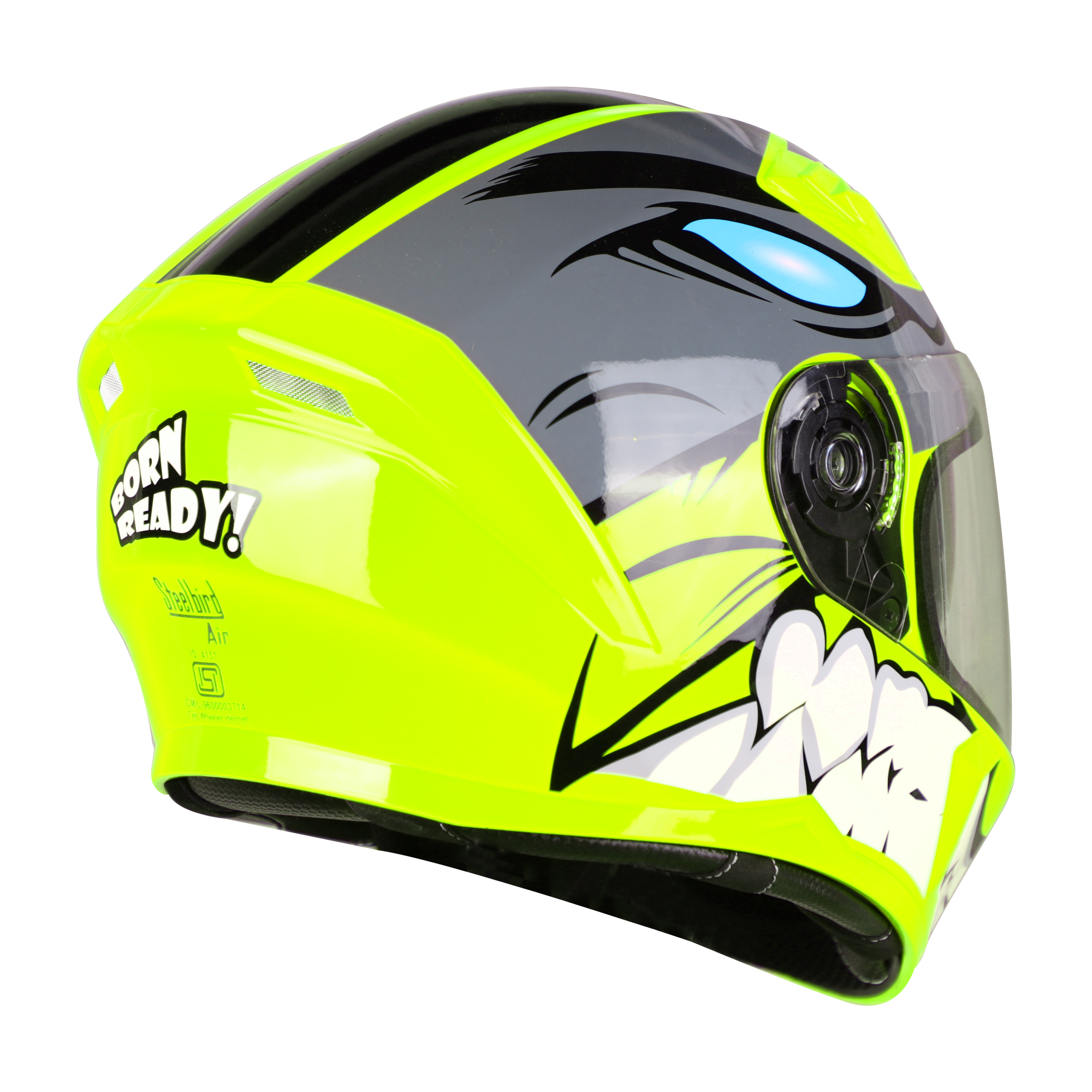 SBA-21 BORN READY GLOSSY FLUO NEON WITH HIGH-END INTERIOR (WITH INNER SUN SHIELD)