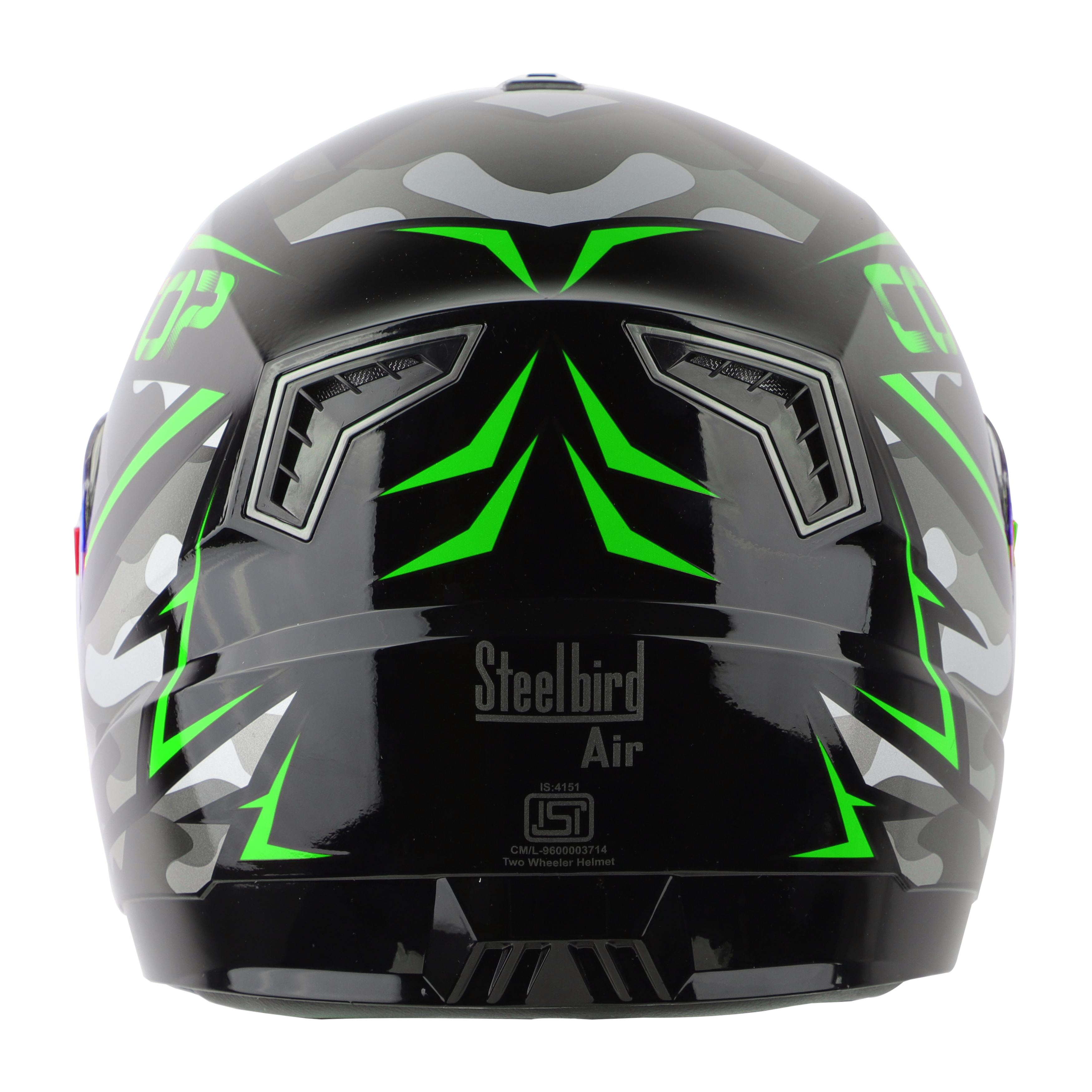 SBA-1 COP MAT BLACK WITH GREEN