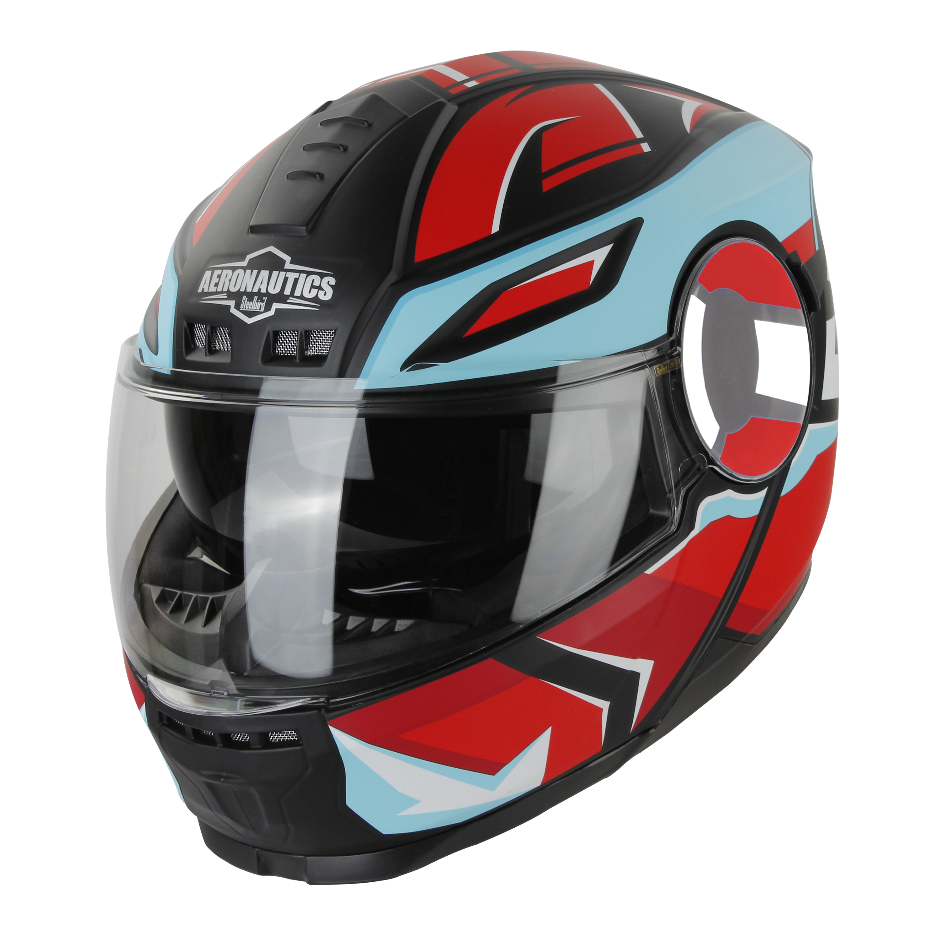 SBH-40 SPEED GLOSSY BLACK WITH F.RED (INNER SUN SHIED AND MEDIUM-END INTERIOR)