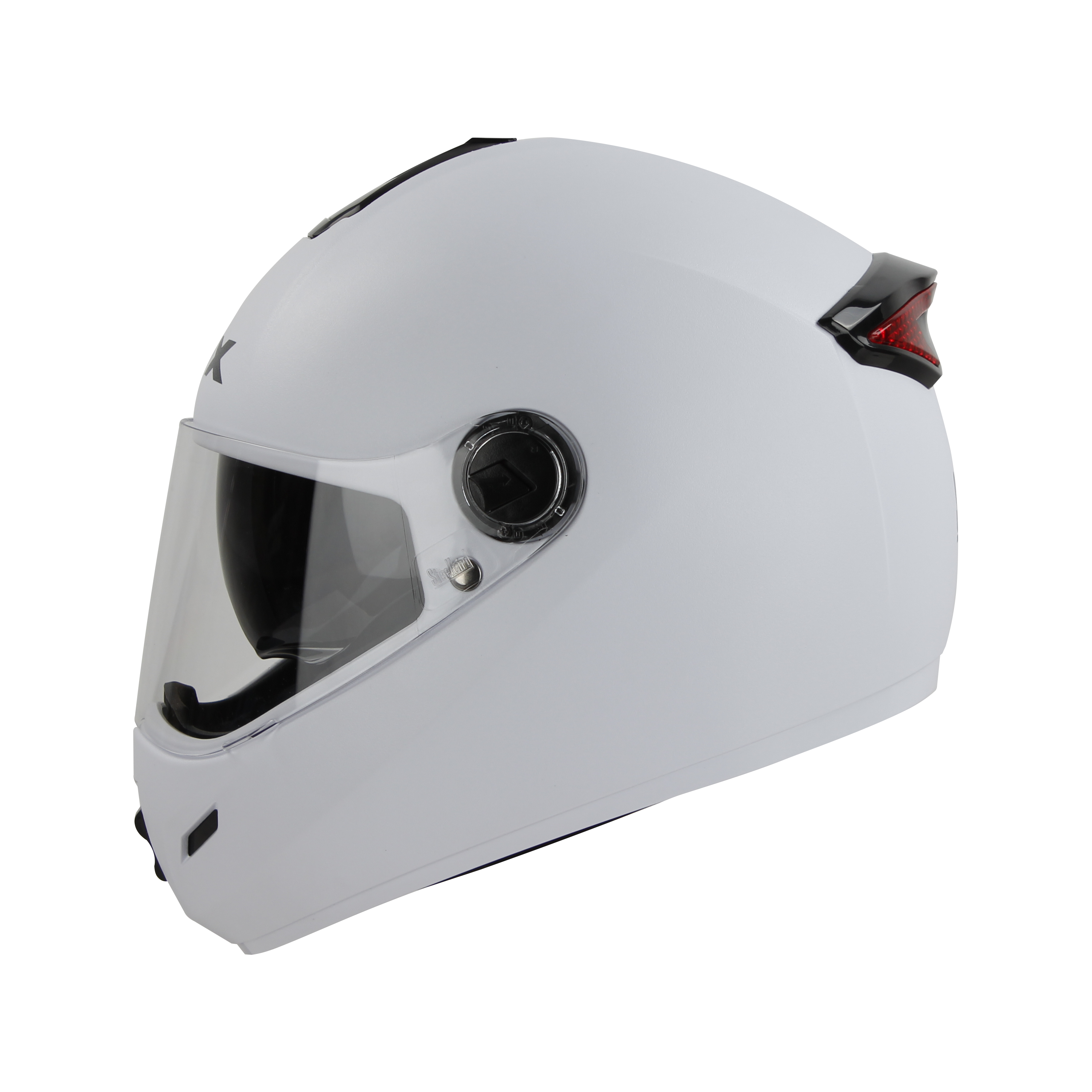 SBH-34 ROX REFLECTIVE DASHING WHITE WITH INNER SUN SHIELD