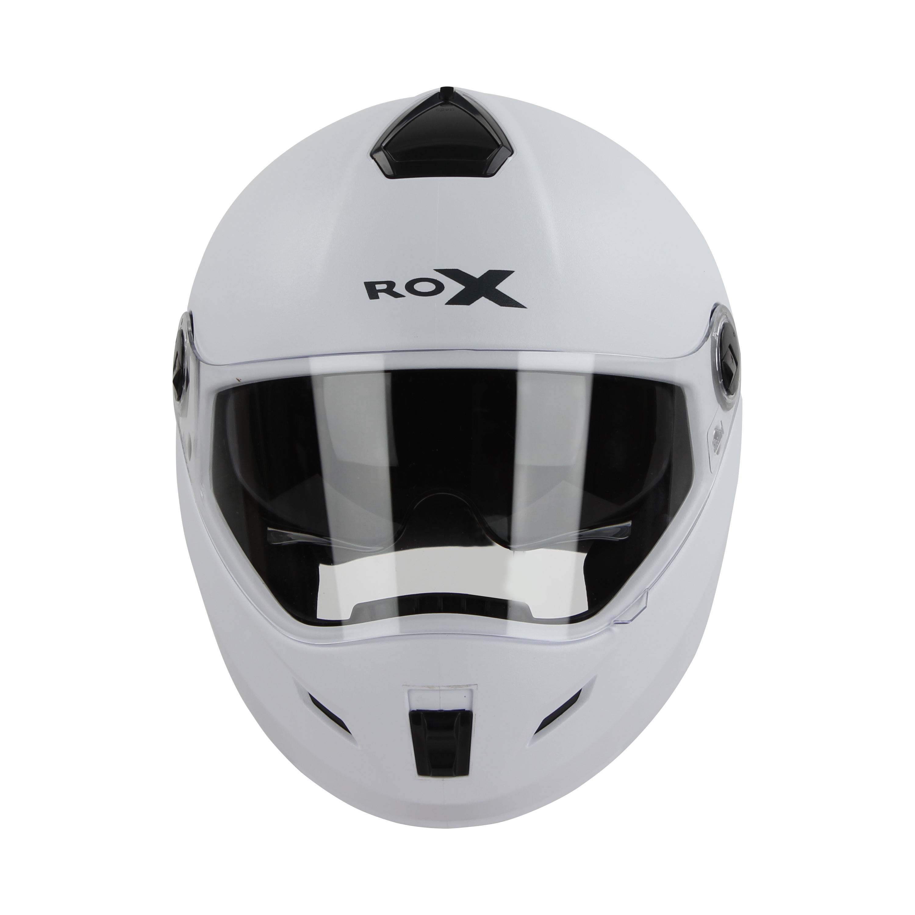 SBH-34 ROX REFLECTIVE DASHING WHITE WITH INNER SUN SHIELD