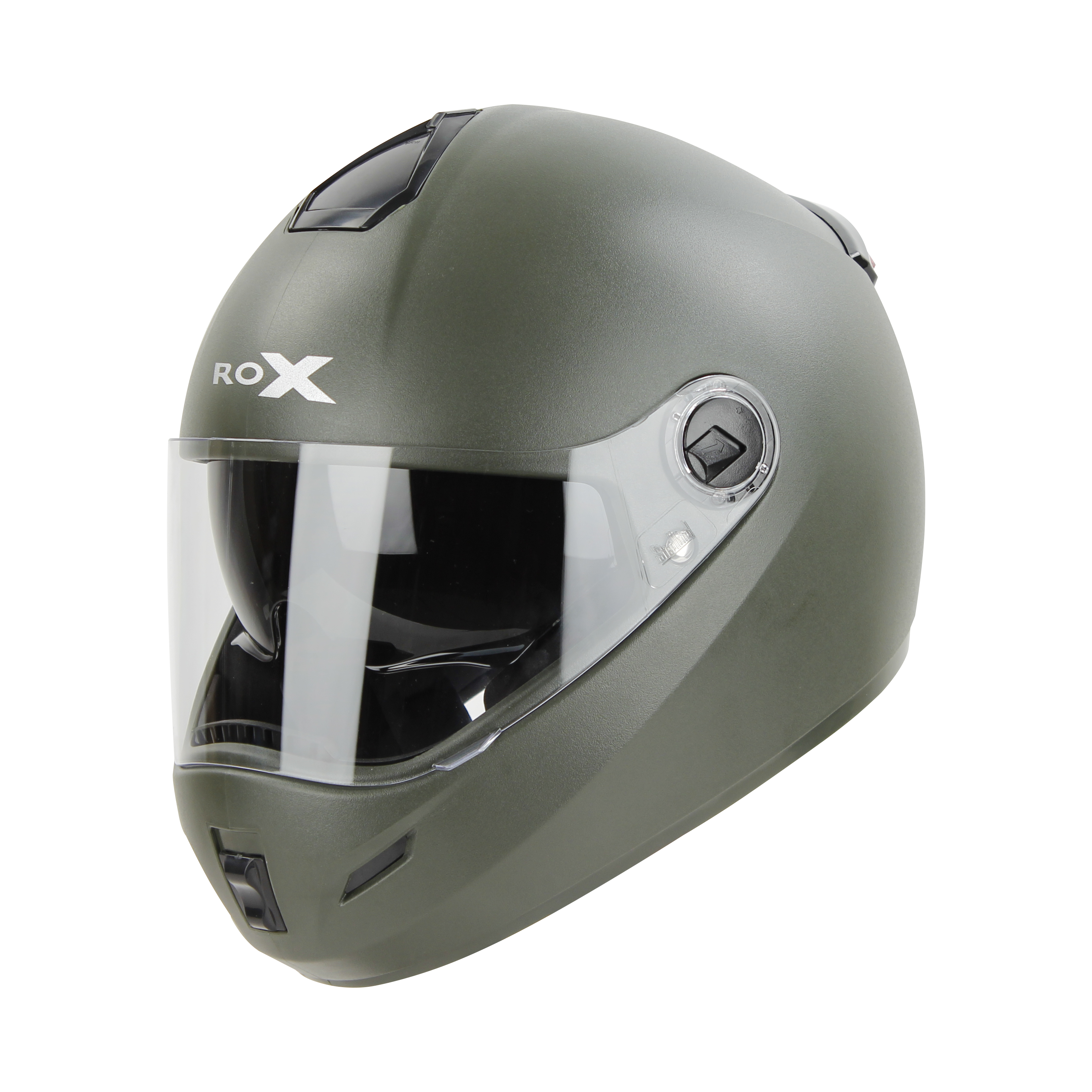 SBH-34 ROX REFLECTIVE DASHING BATTLE GREEN WITH INNER SUN SHIELD