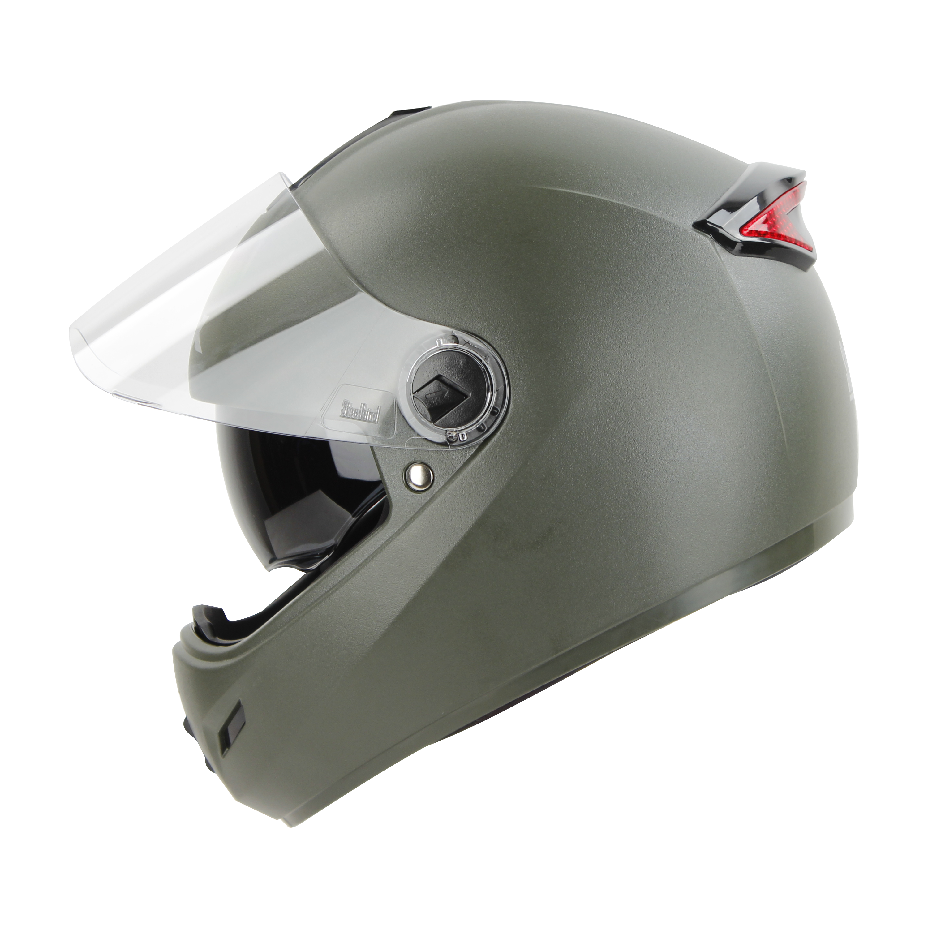 SBH-34 ROX REFLECTIVE DASHING BATTLE GREEN WITH INNER SUN SHIELD