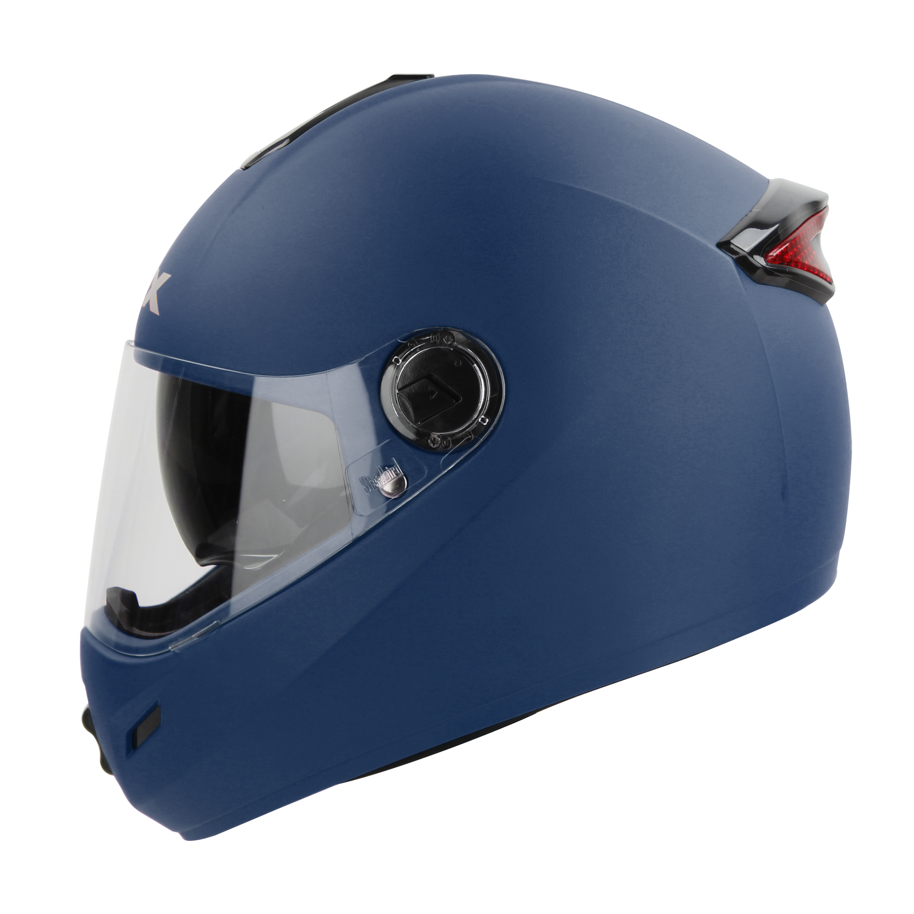 SBH-34 ROX REFLECTIVE GLOSSY BLUE WITH INNER SUN SHIELD