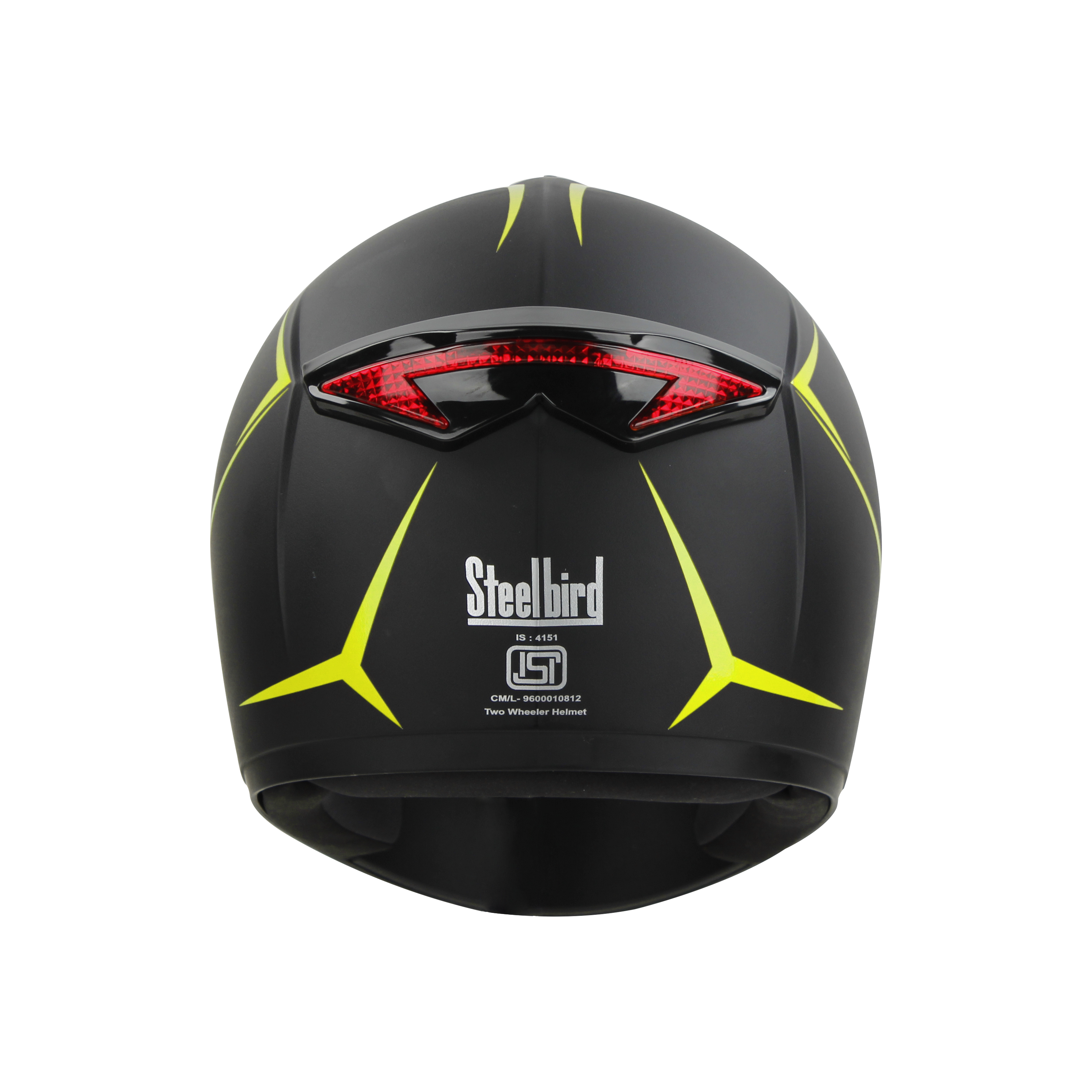 SBH-34 ROX REFLECTIVE MAT BLACK WITH NEON (WITH INNER SUN SHIELD)