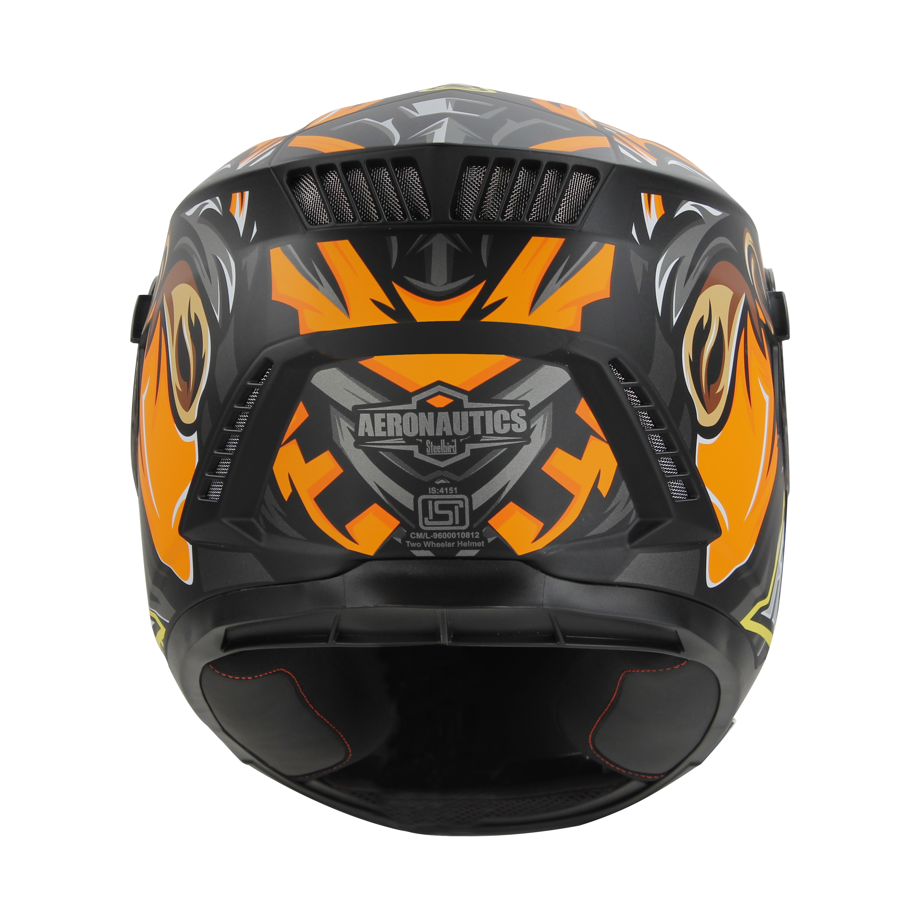 SBH-40 (SV) (HE) ASSASIN MAT BLACK WITH ORANGE