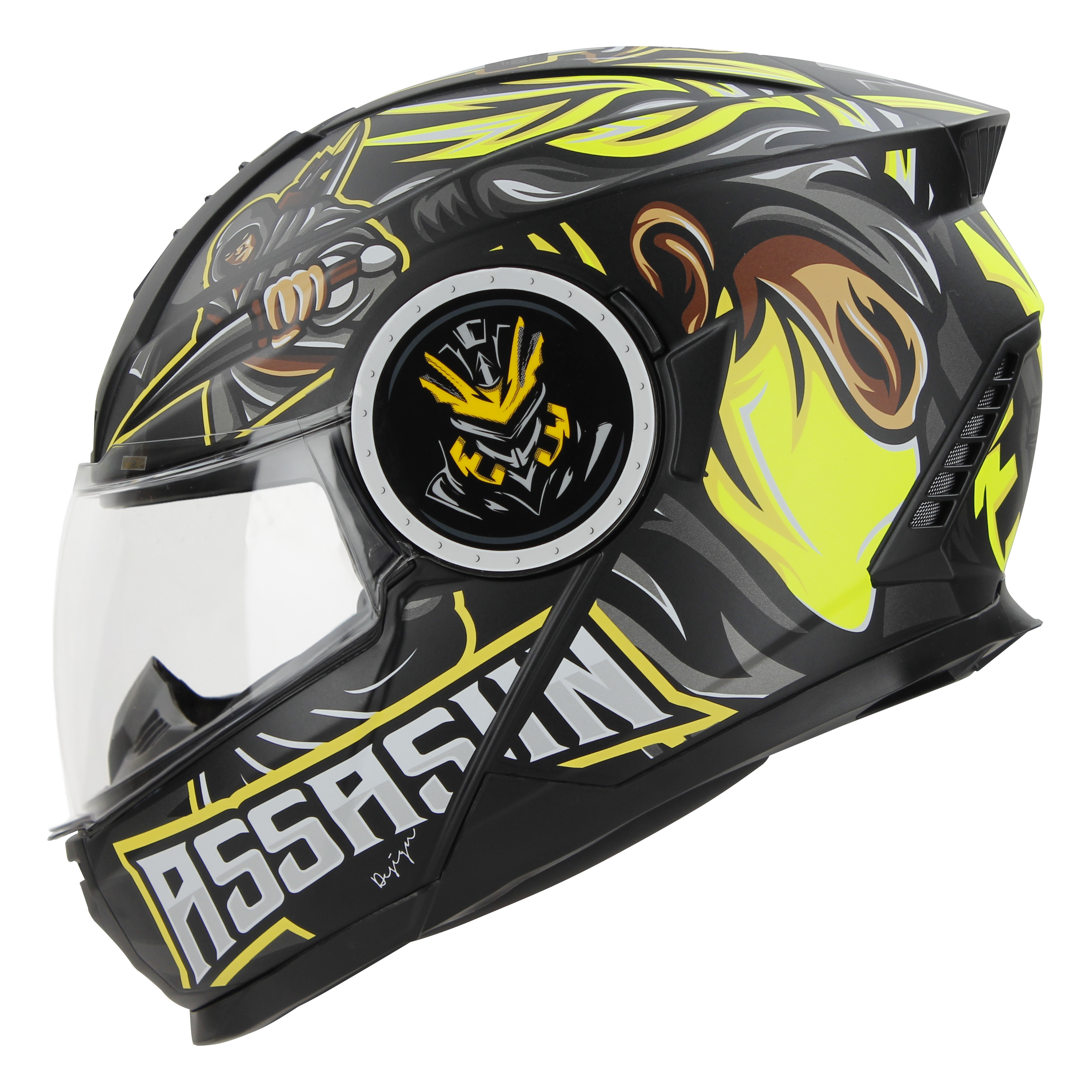 SBH-40 (SV) (HE) ASSASIN GLOSSY BLACK WITH NEON