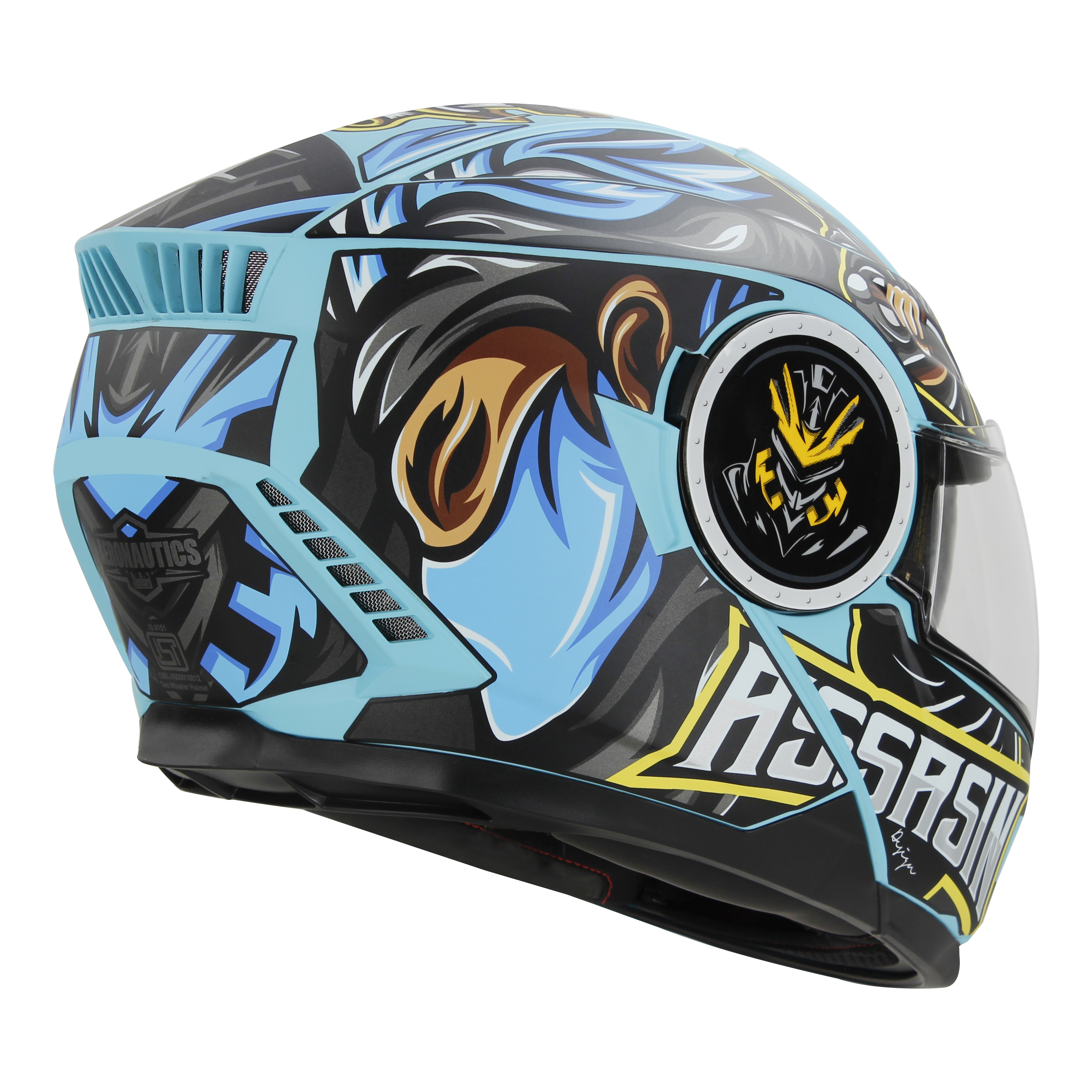 SBH-40 (SV) (HE) ASSASIN GLOSSY JAZZ BLUE WITH BLUE