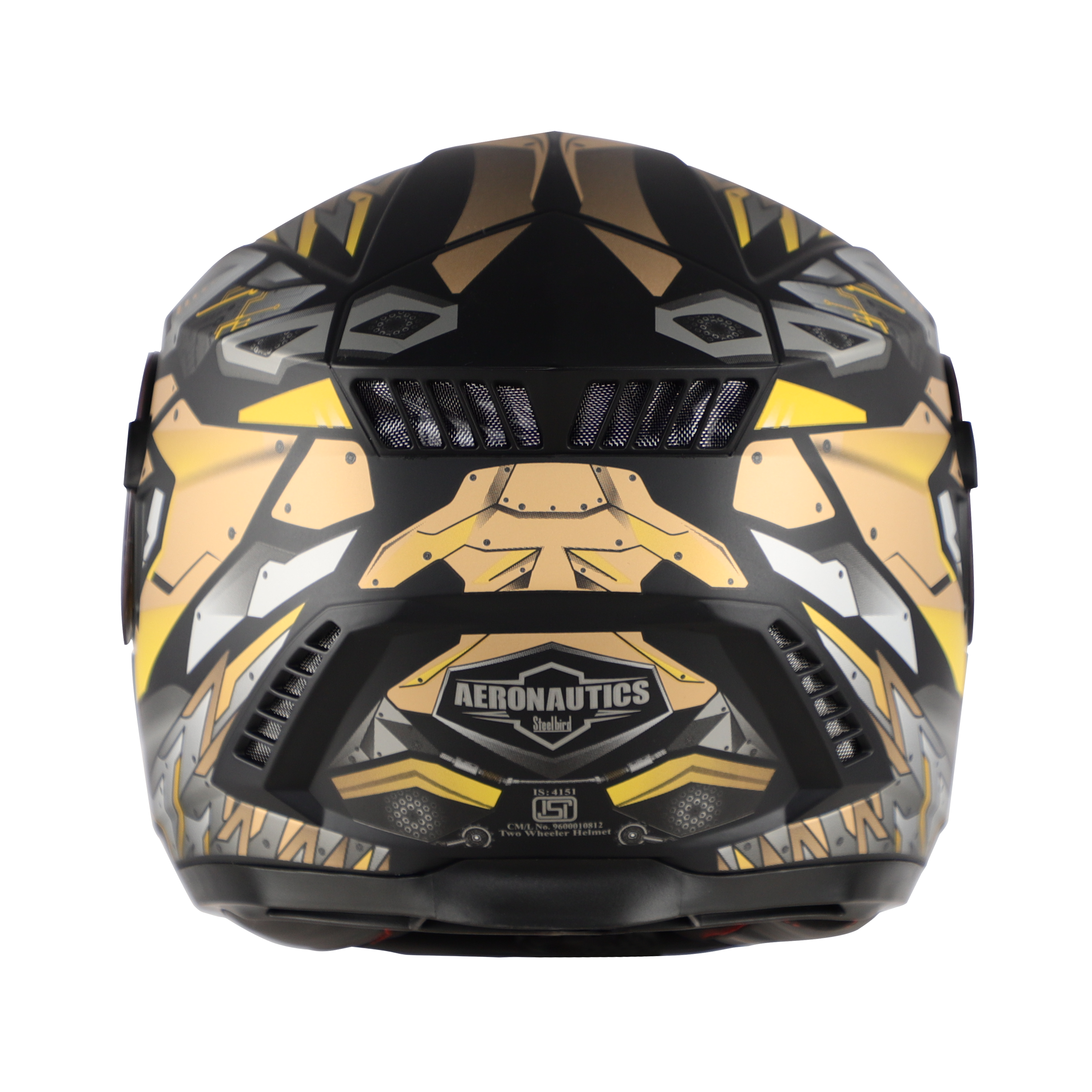 SBH-40 (SV) MARGOUDEE GLOSSY BLACK WITH GOLD HIGH END