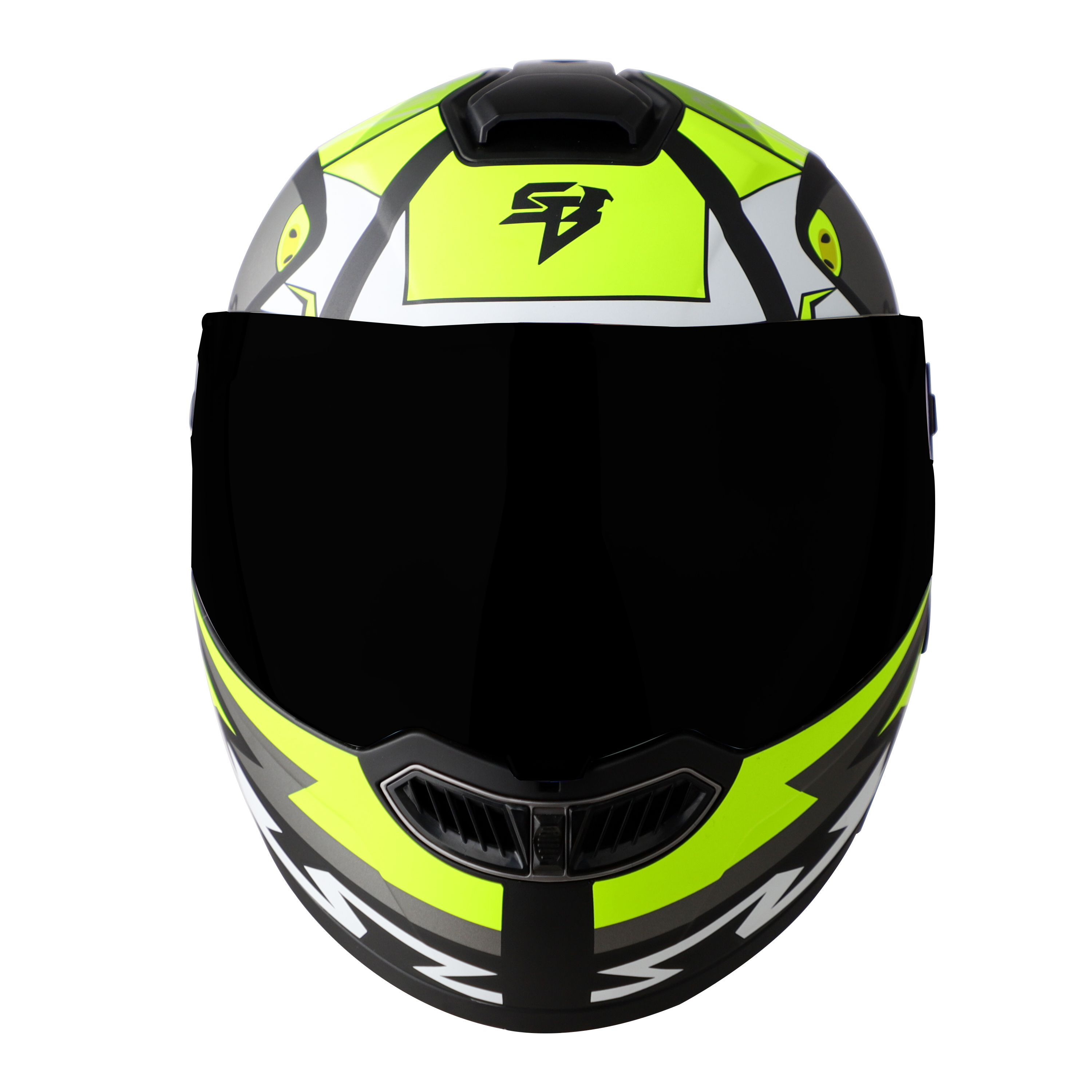 SBA-8 ISS SHARKY GLOSSY BLACK NEON