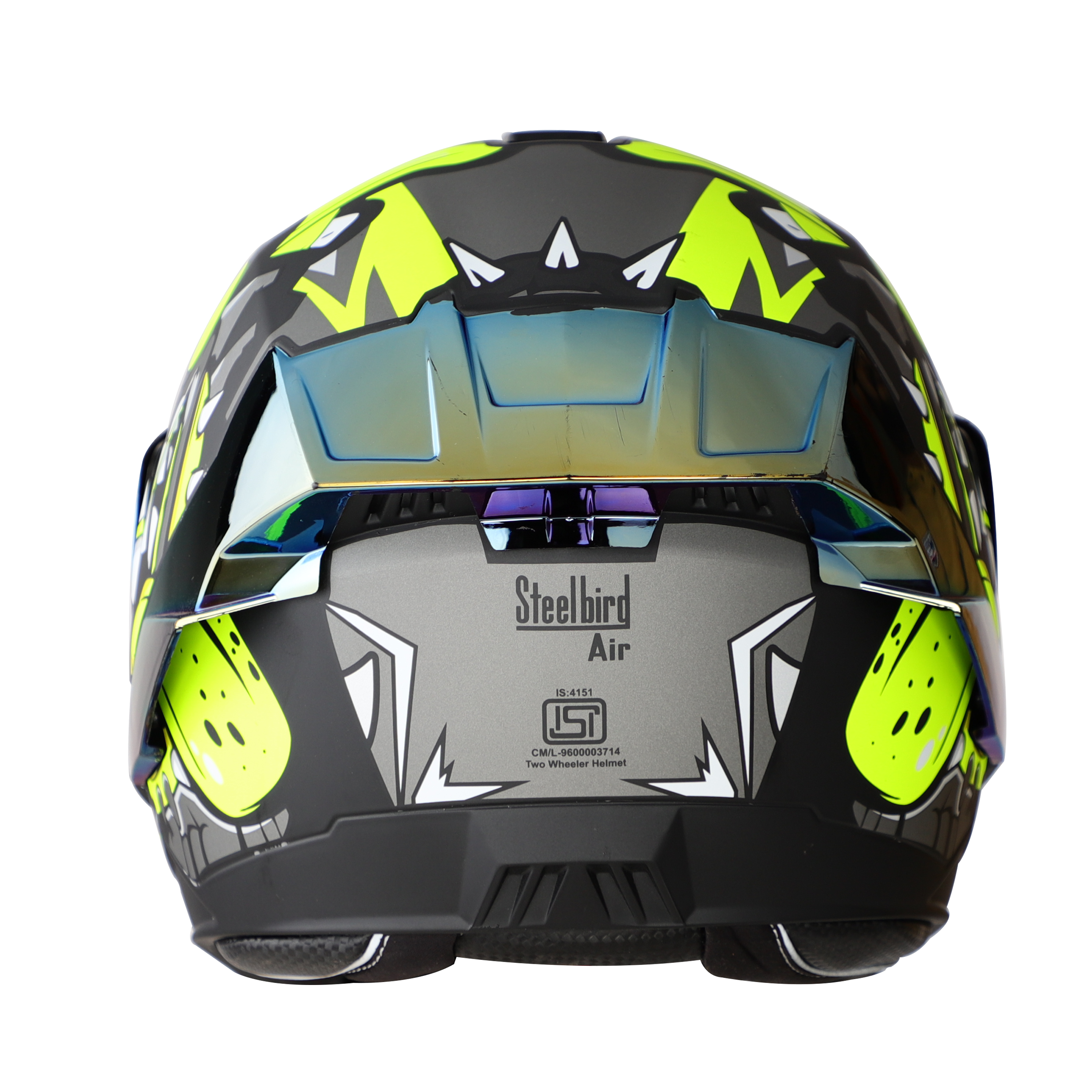 SBA-8 ISS SHARKY MAT BLACK NEON