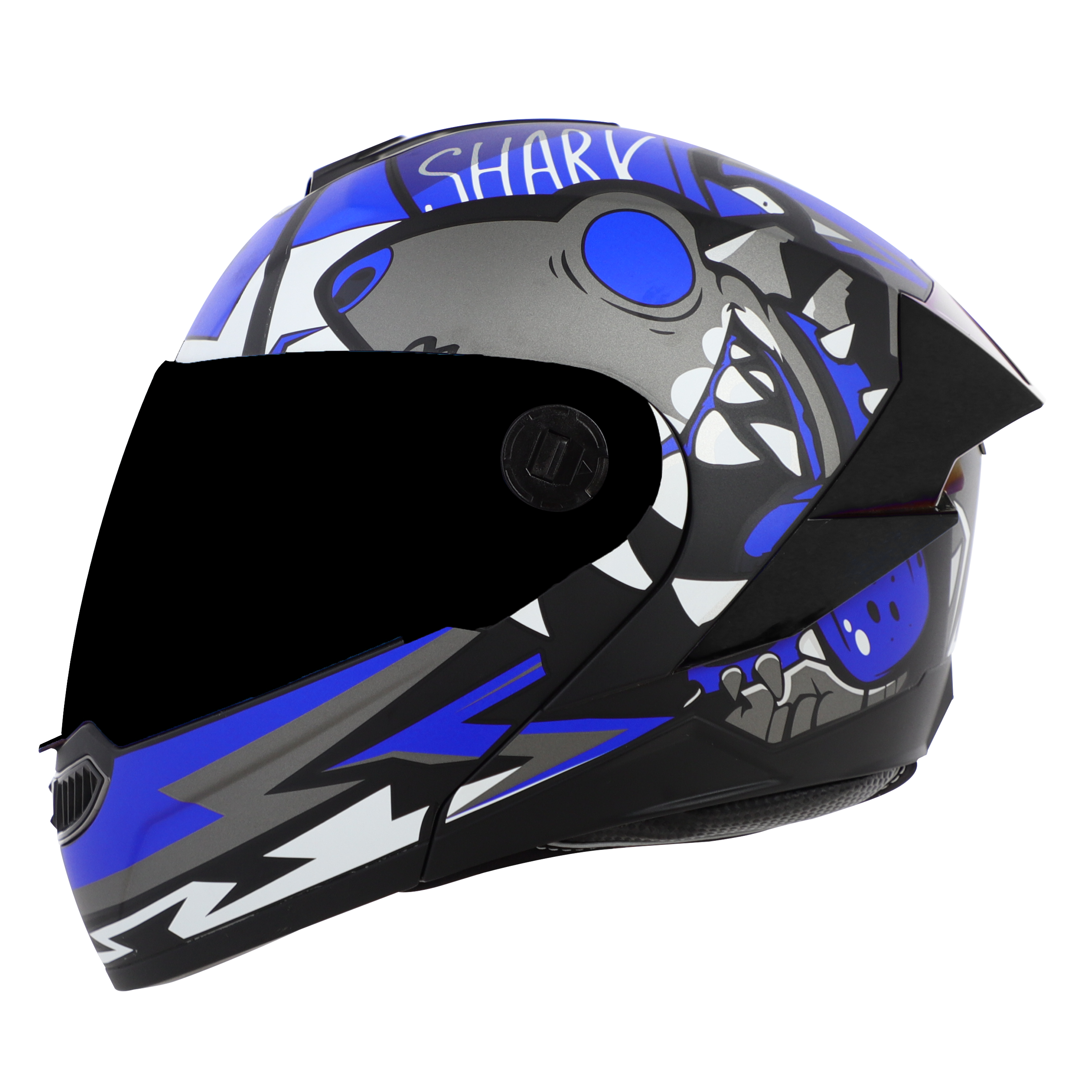 SBA-8 SHARKY GLOSSY BLACK BLUE