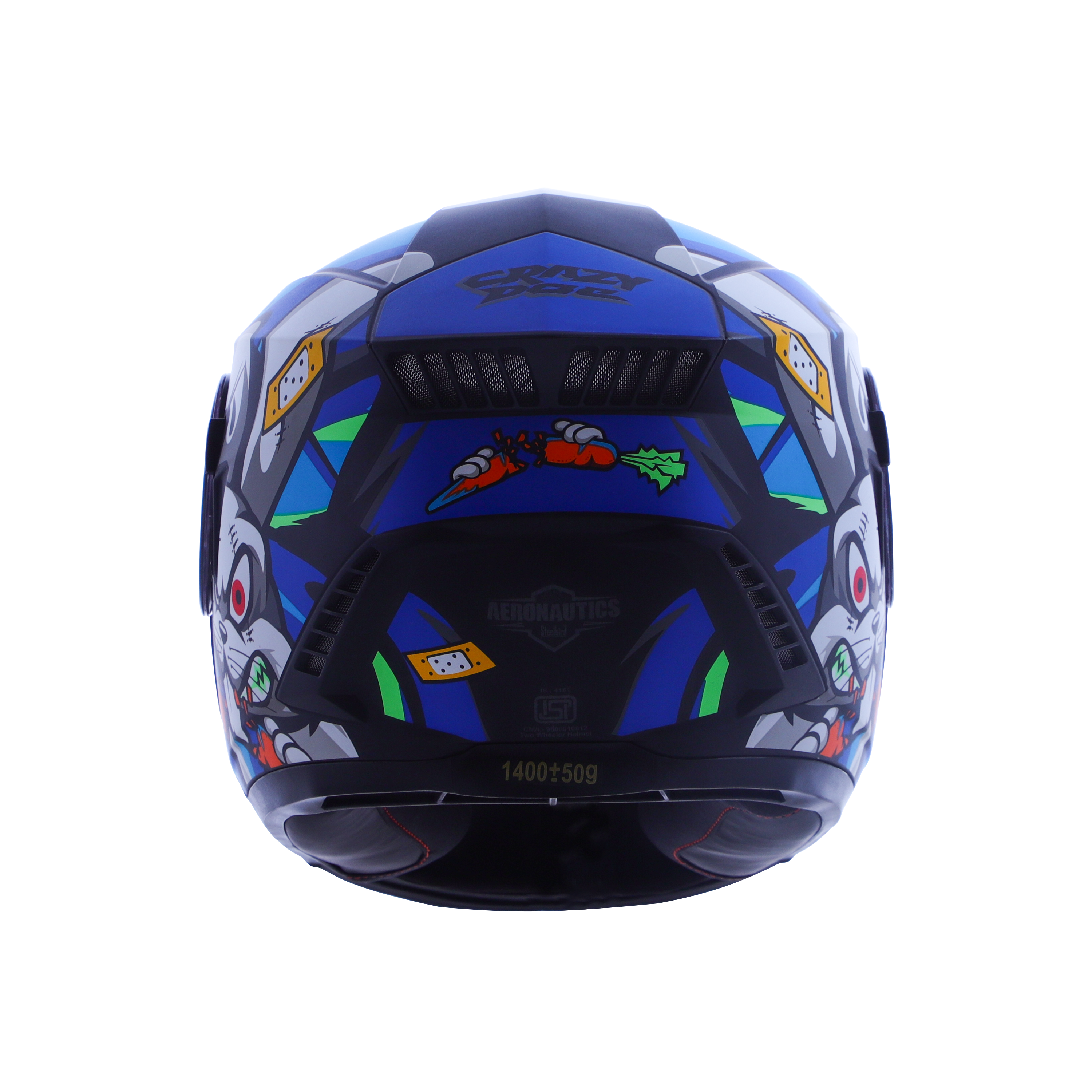 SBH-40 CRAZY DOE (ISS) GLOSSY BLACK WITH BLUE MEDIUM END