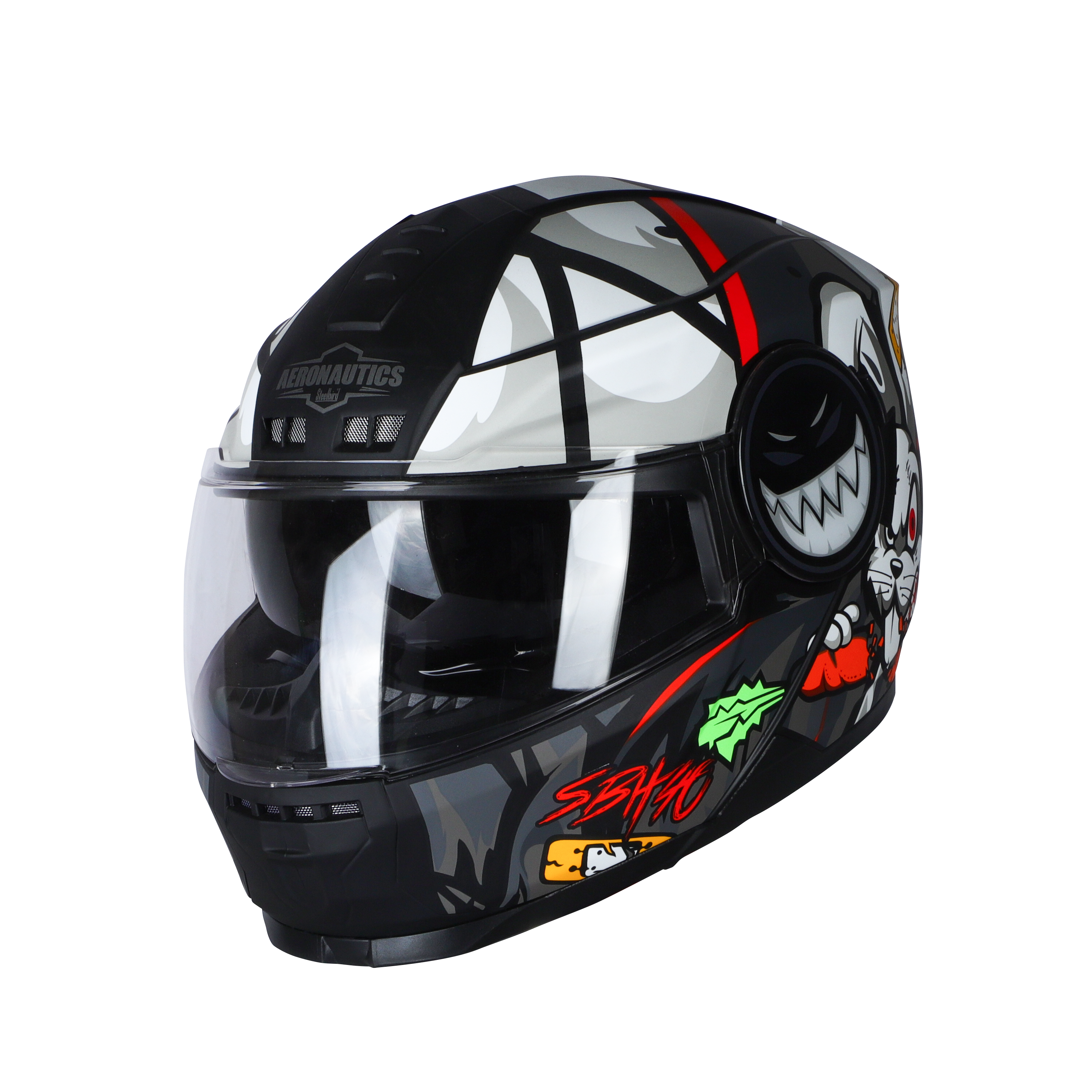 SBH-40 CRAZY DOE (ISS) GLOSSY BLACK WITH GREY MEDIUM END