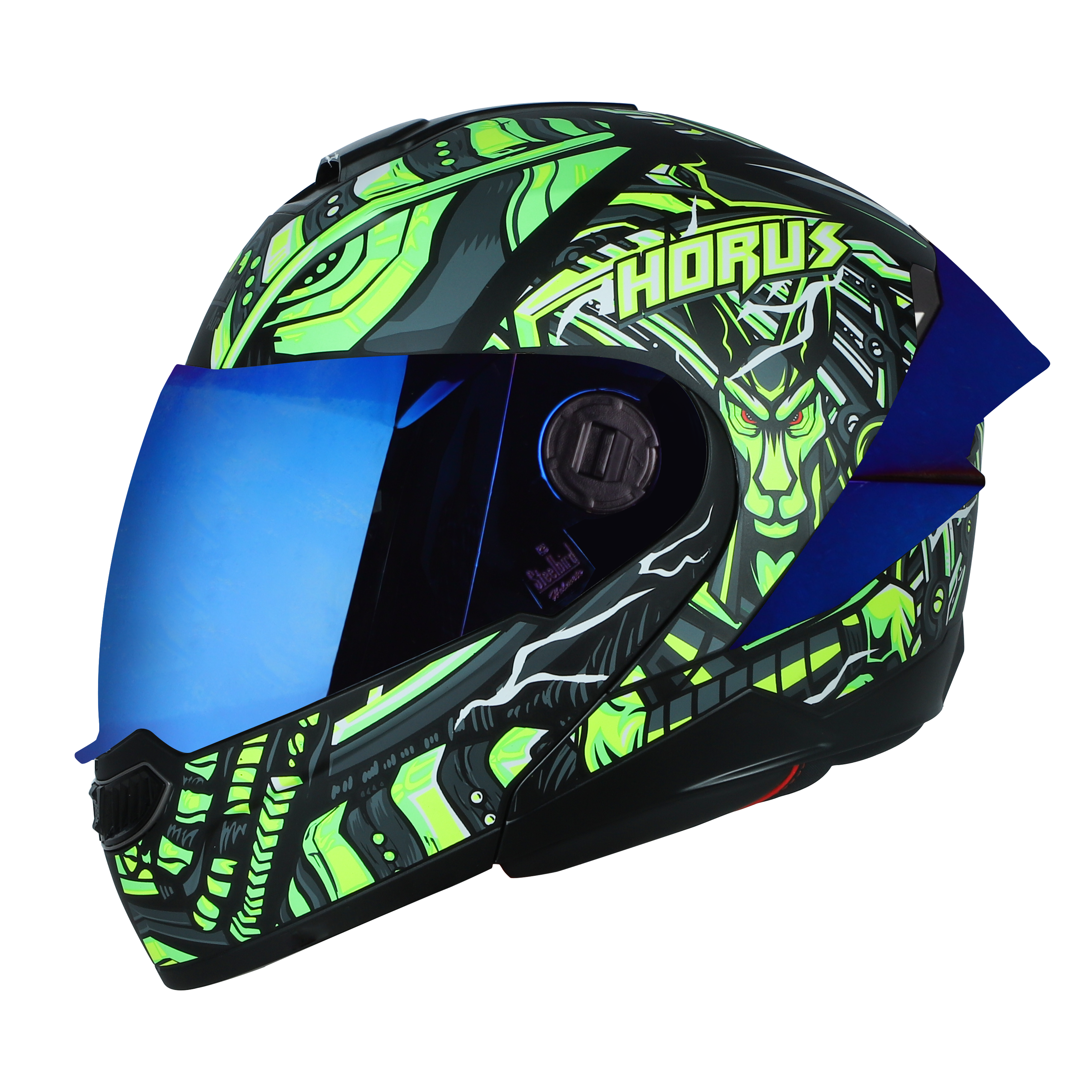 SBA-8 HORUS GLOSSY BLACK GREEN