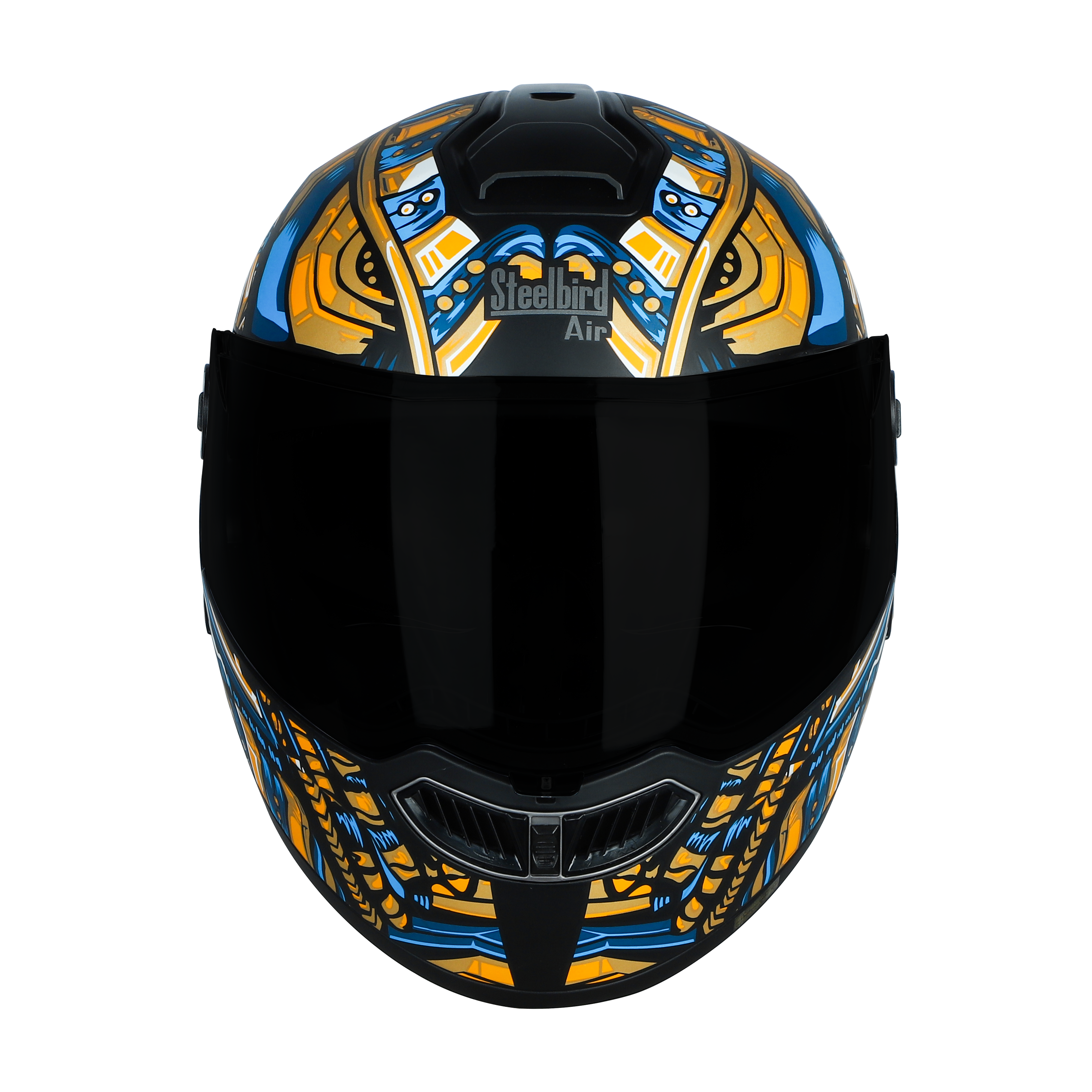 SBA-8 ISS HORUS GLOSSY BLACK WITH GOLD