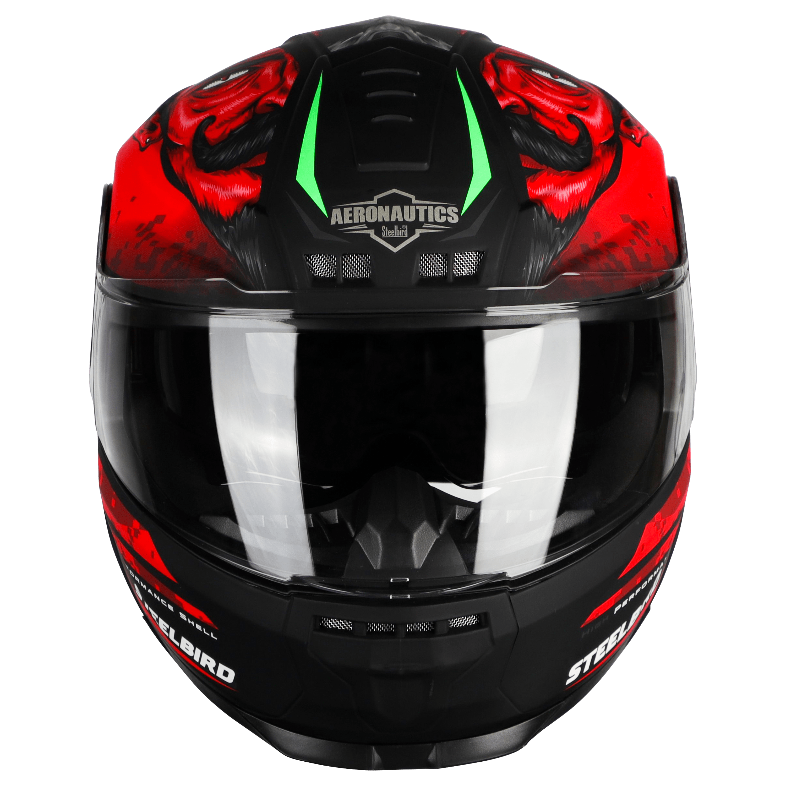 SBH-40 MONSTER ISS MAT BLACK WITH RED