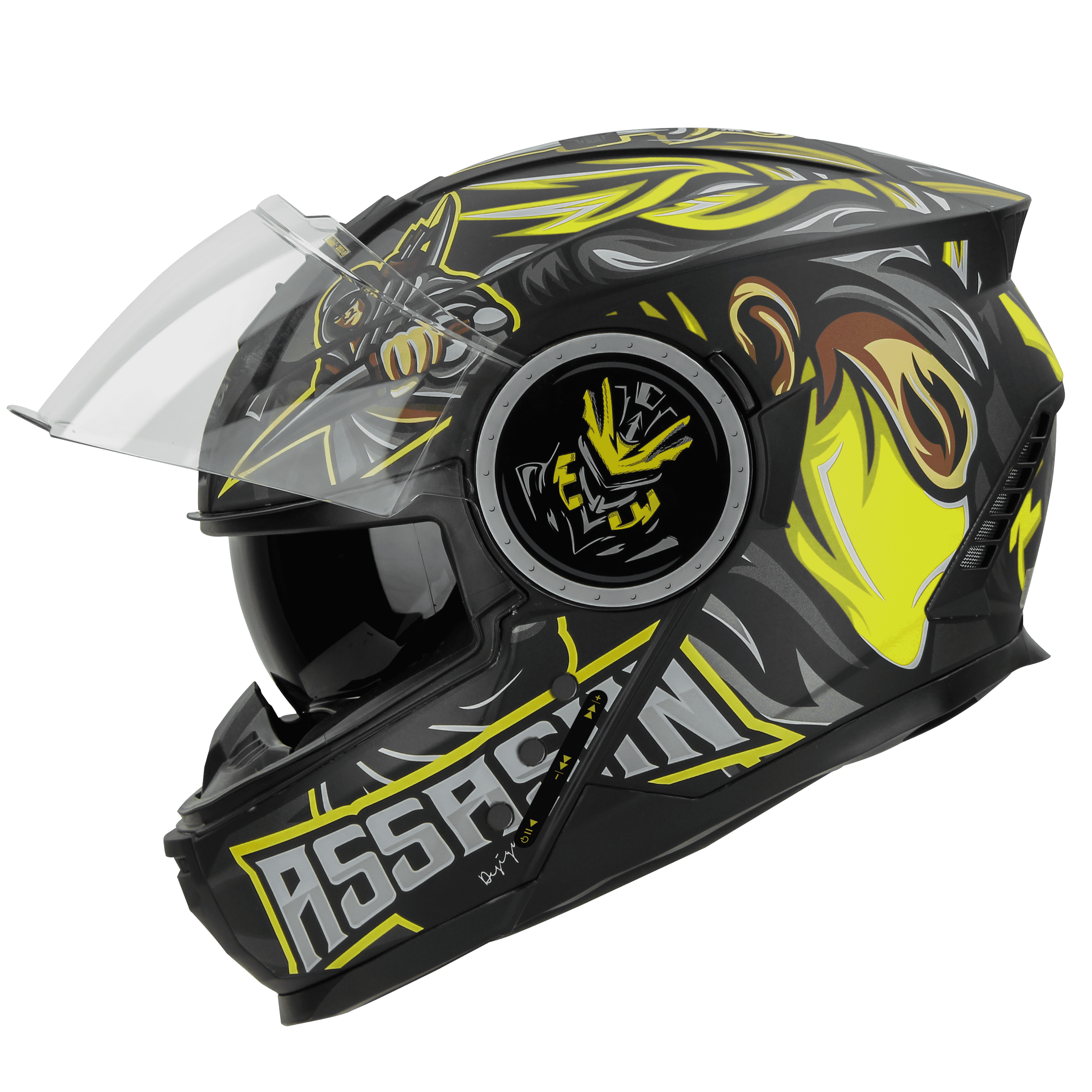 SBH-40 ISS BT ASSASIN GLOSSY BLACK WITH NEON