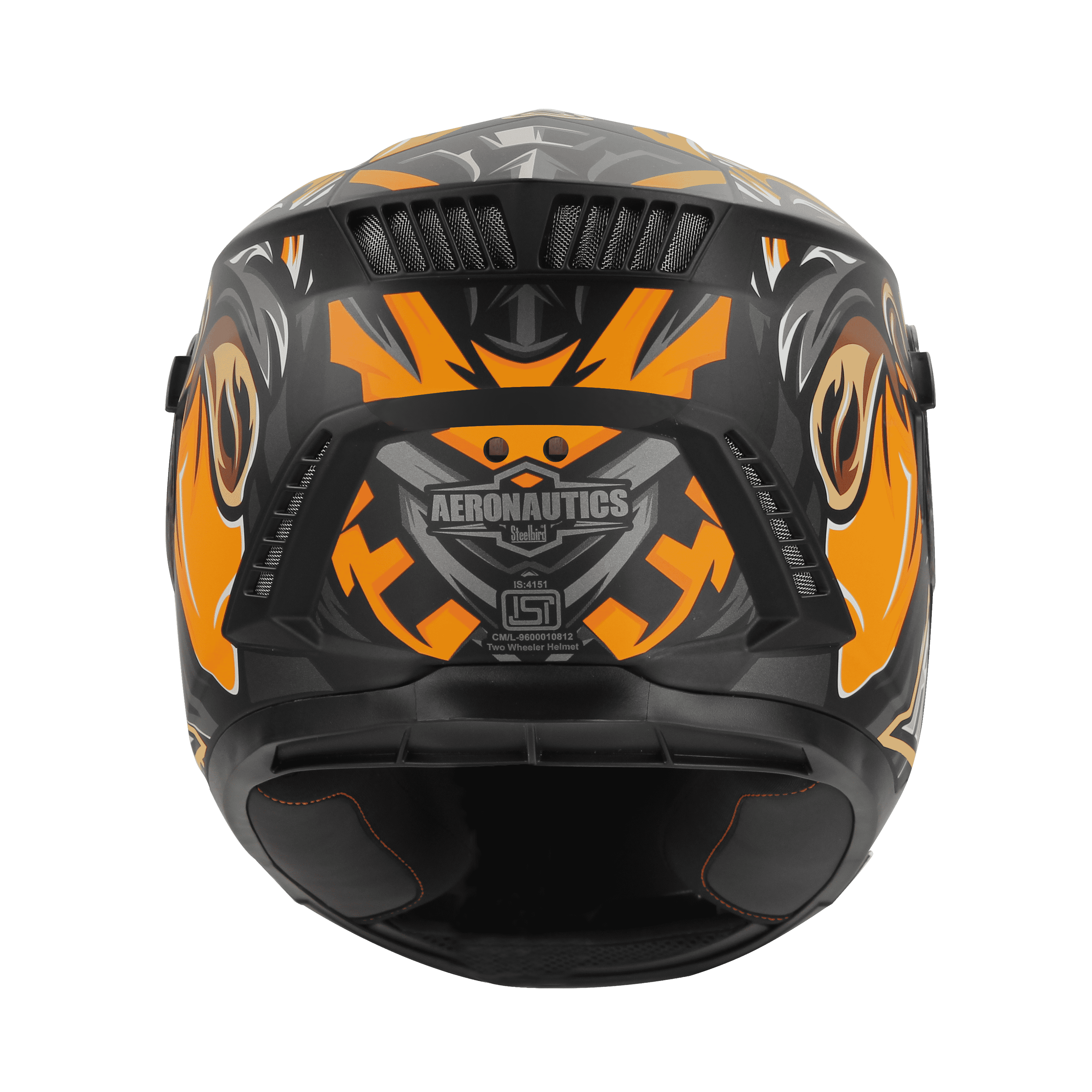 SBH-40 ISS BT ASSASIN GLOSSY BLACK WITH ORANGE