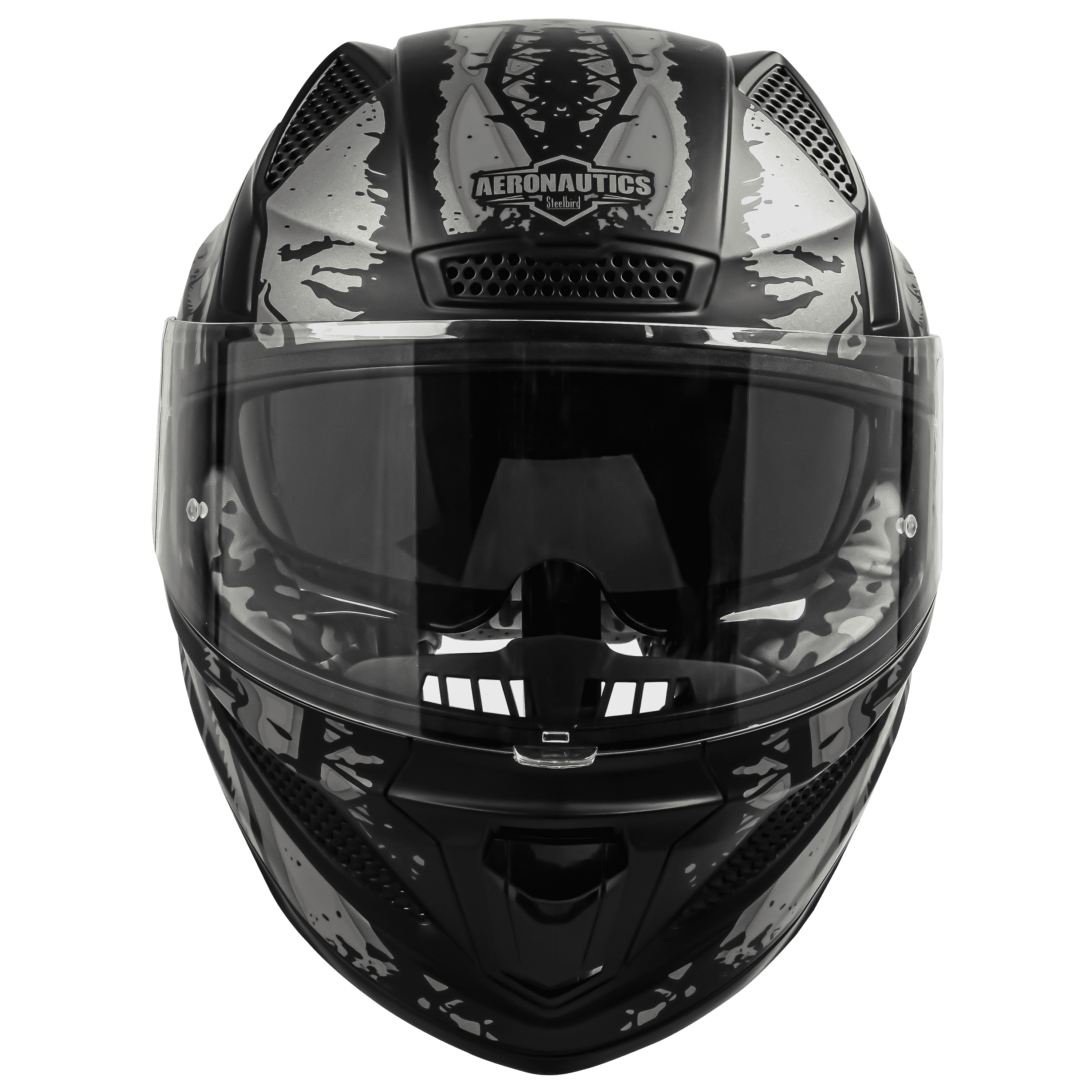 SBH-25 ISS PREDATOR GLOSSY BLACK WITH GREY 