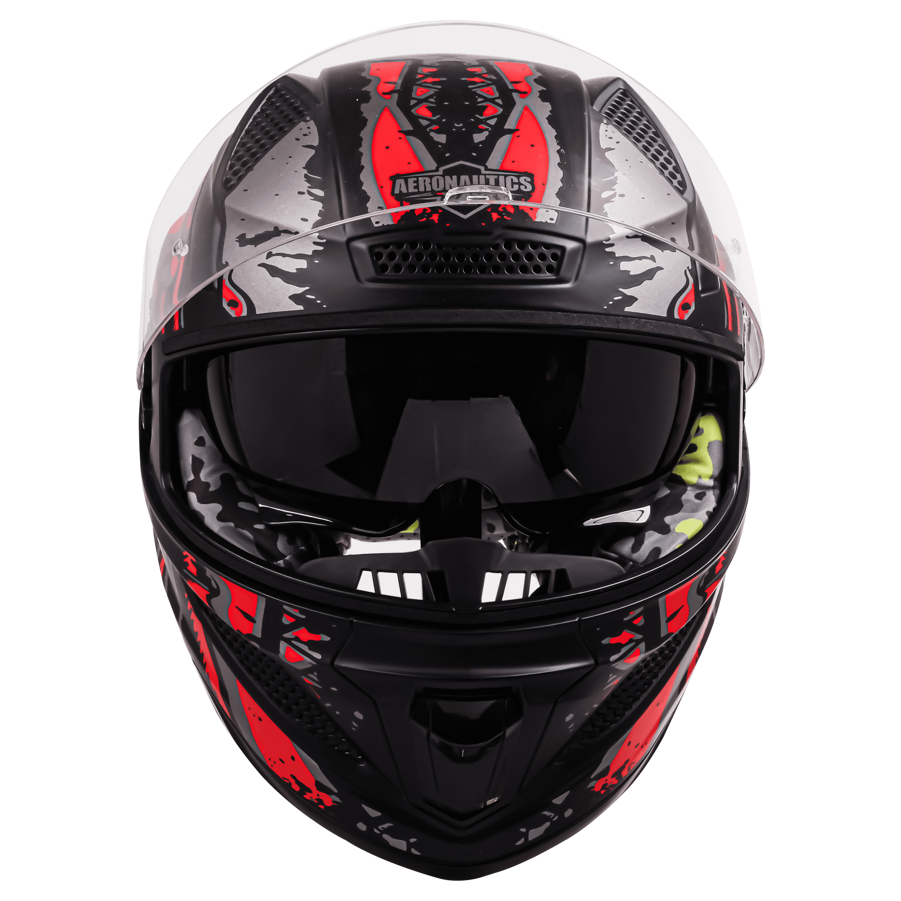 SBH-25 ISS PREDATOR GLOSSY BLACK WITH RED