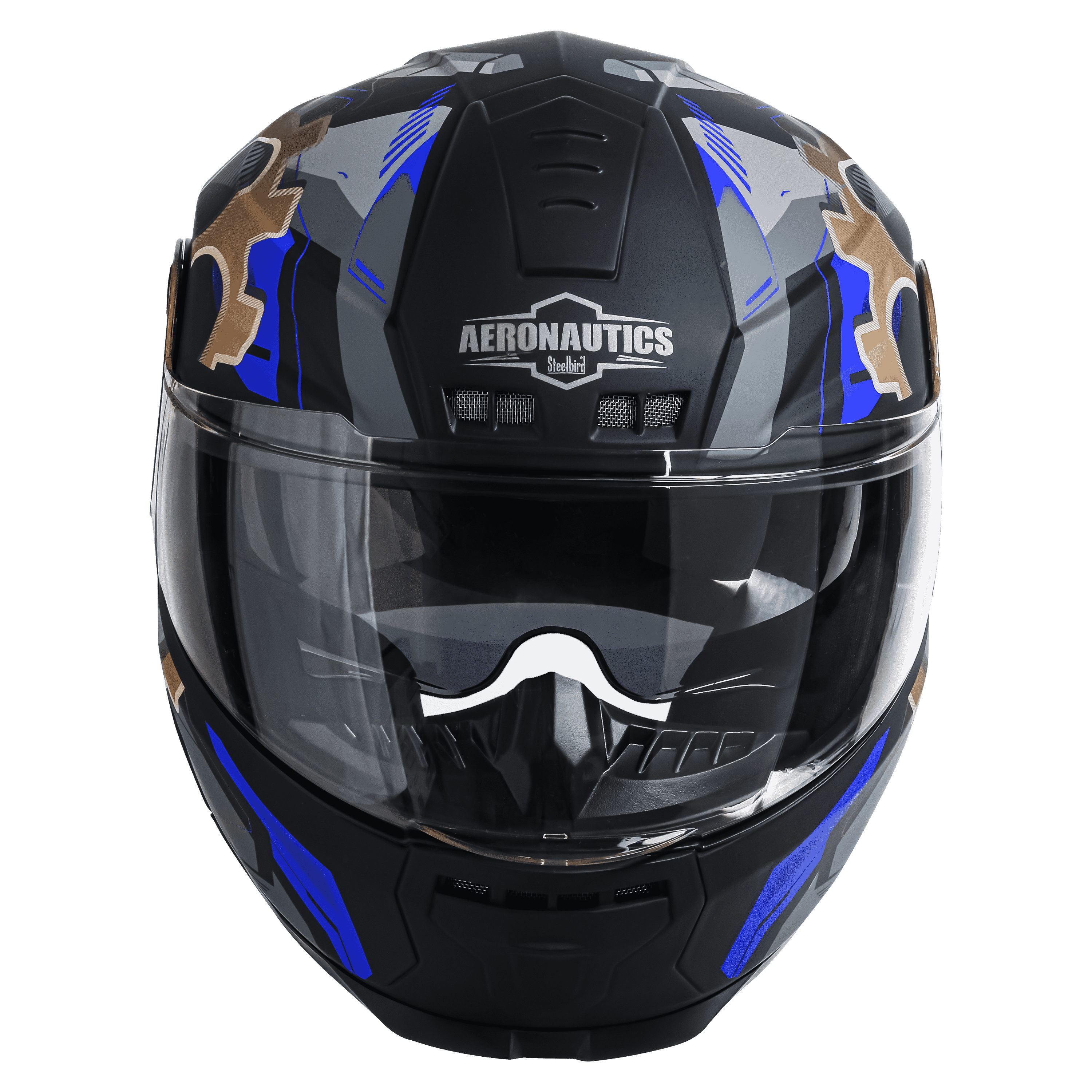 SBH-40 ISS ROLLER CRASH GLOSSY BLACK WITH BLUE