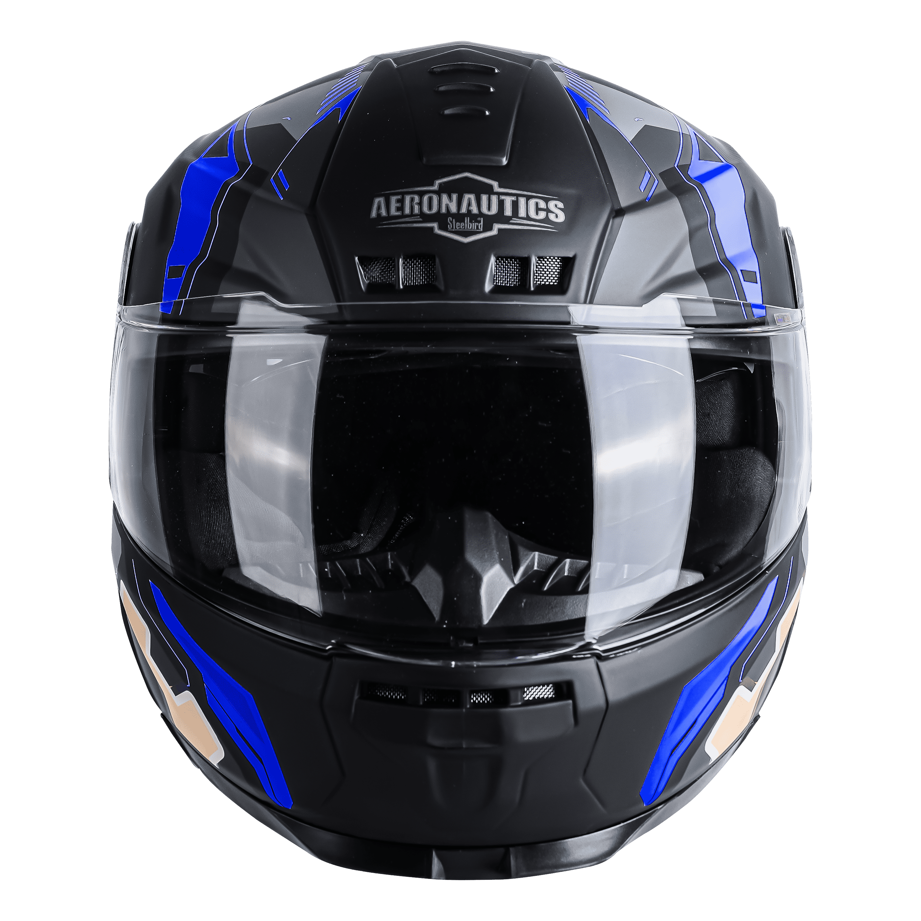 SBH-40 ROLLER CRASH GLOSSY BLACK WITH BLUE