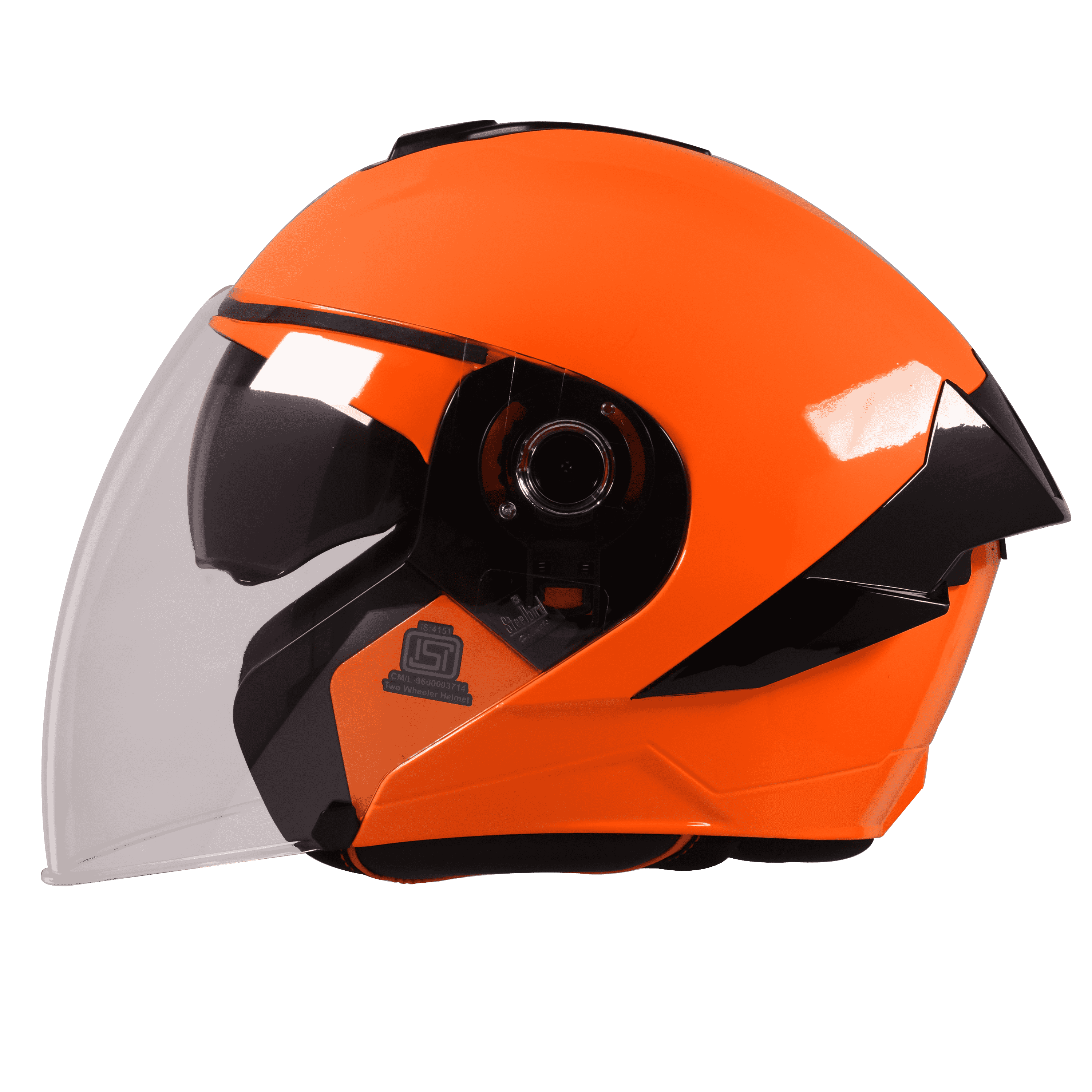 SBA-10 ISS MONOCOLOR GLOSSY FLUO ORANGE