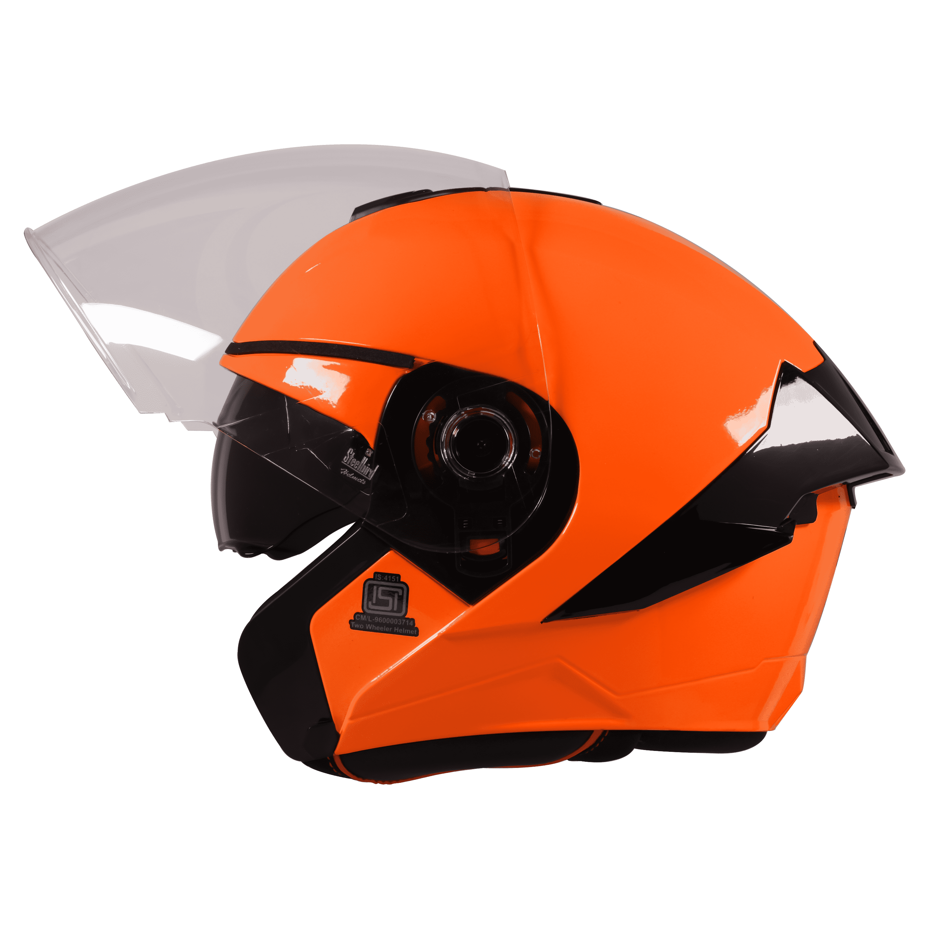 SBA-10 ISS MONOCOLOR GLOSSY FLUO ORANGE