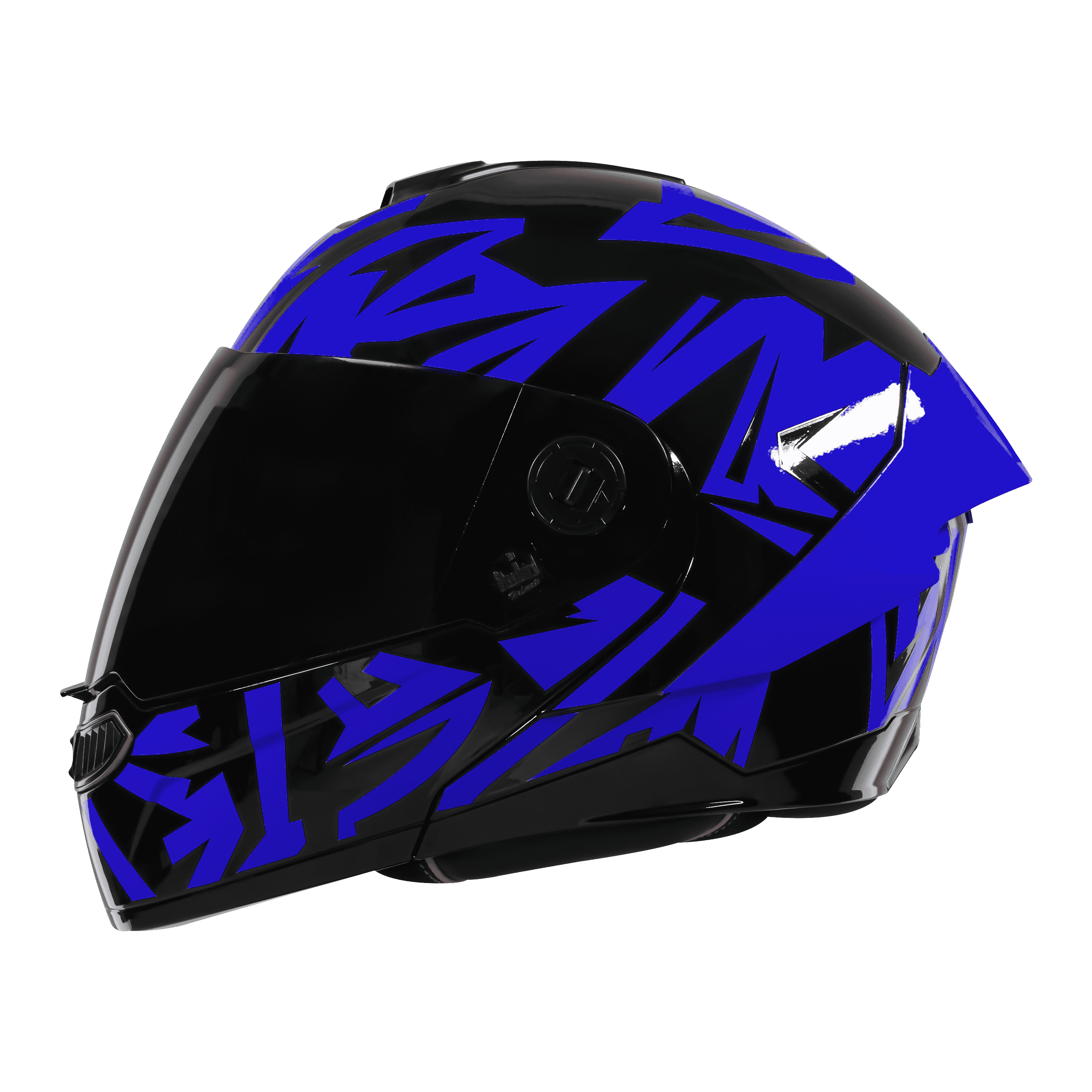 SBA-8 ISS WARRIOR MAT BLACK WITH BLUE