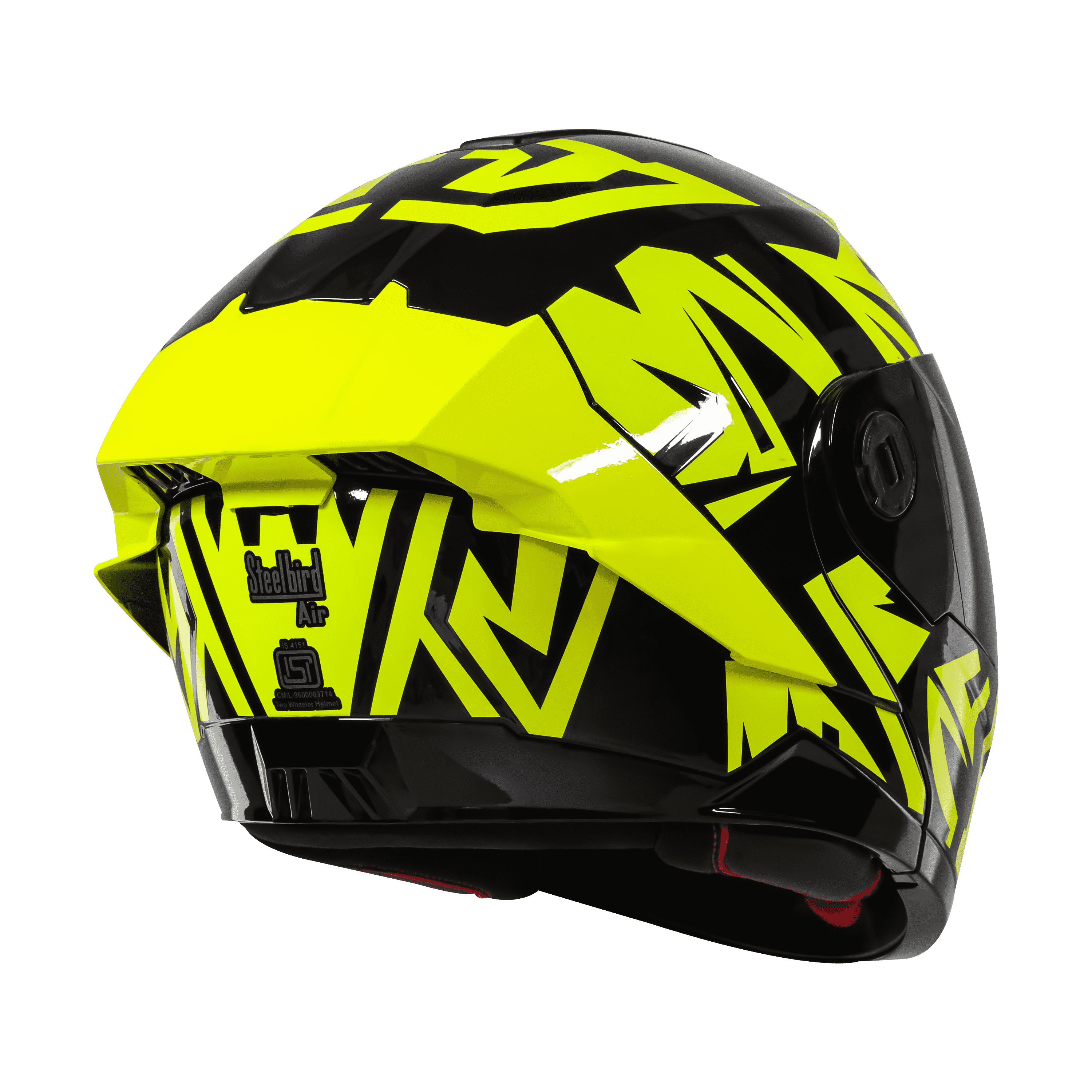 SBA-8 ISS WARRIOR GLOSSY BLACK WITH NEON