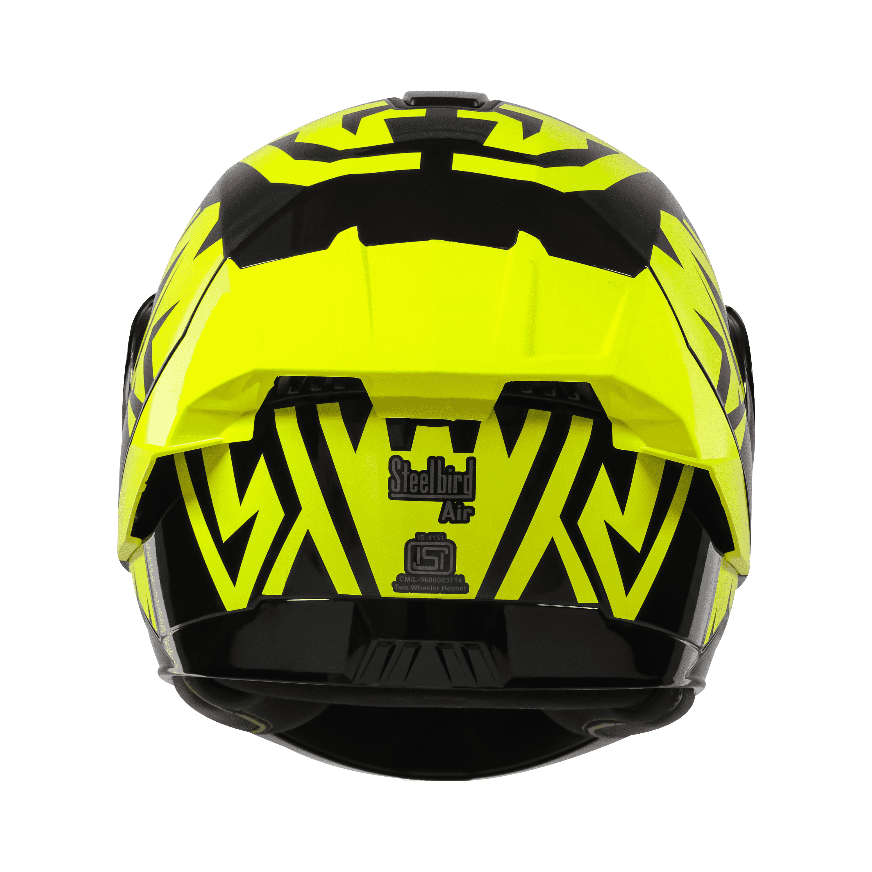 SBA-8 ISS WARRIOR GLOSSY BLACK WITH NEON