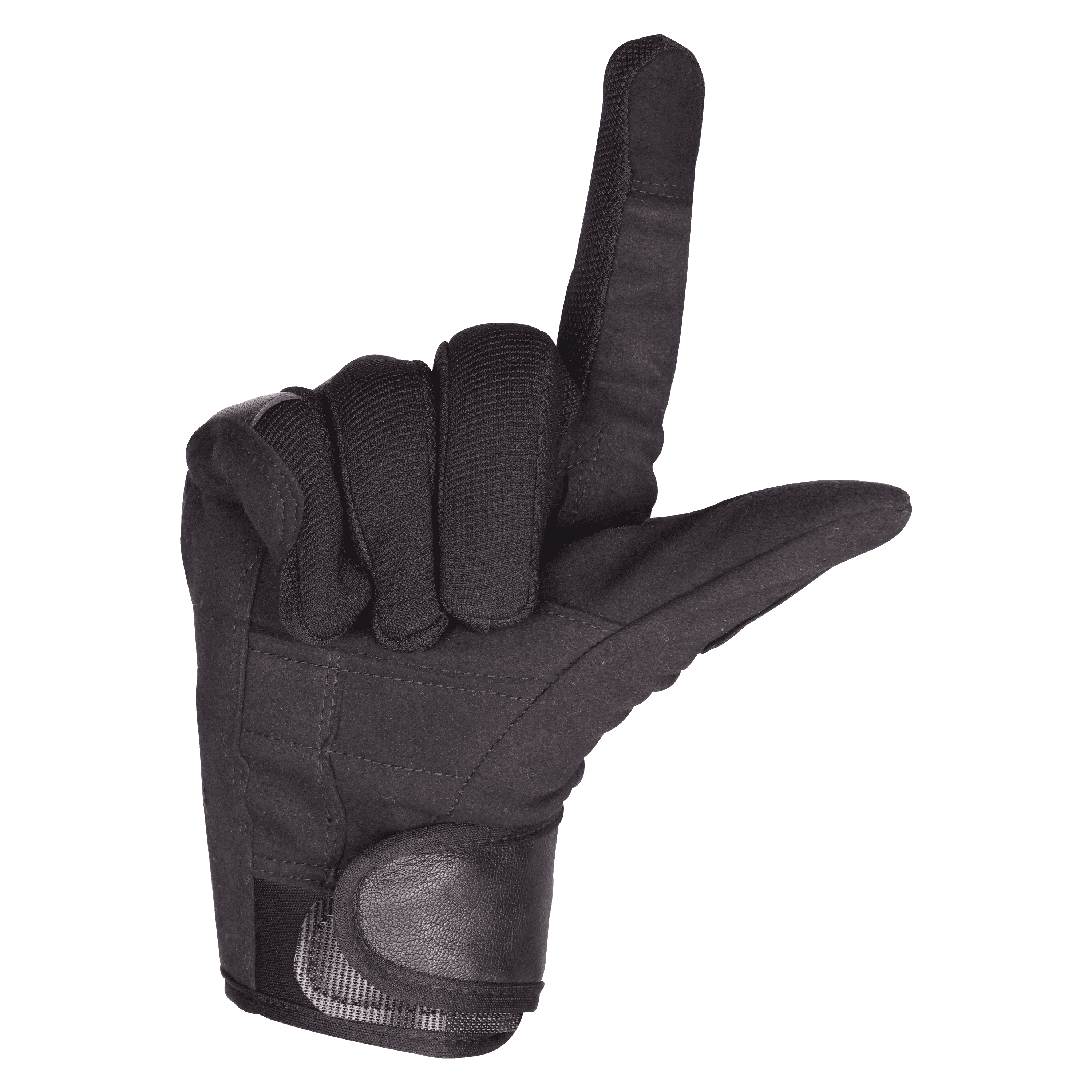 Steelbird Sarchu 1.0 Men's Semi-Leather Protective Gloves -Black