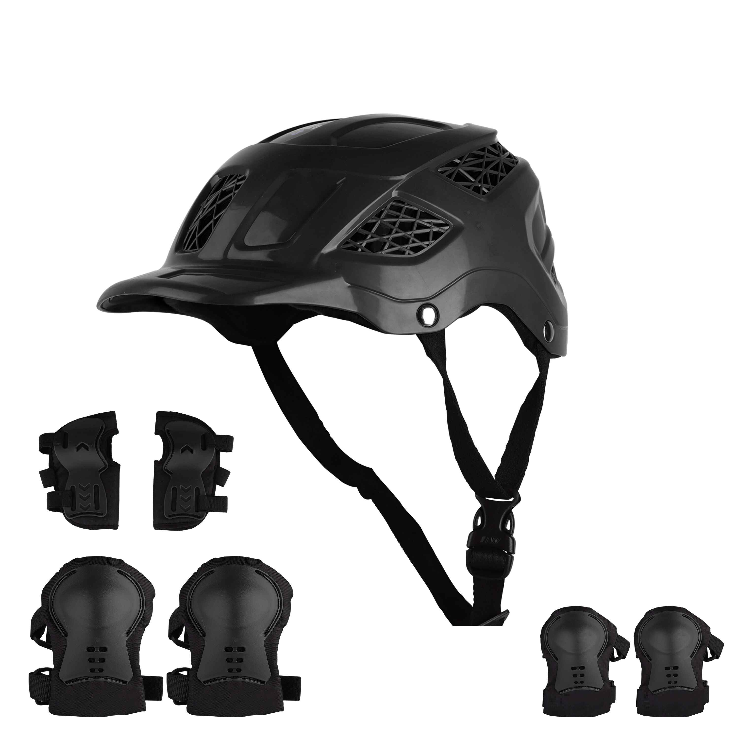 Koko Dragon Skating / Cycling Helmet For Kids- Black