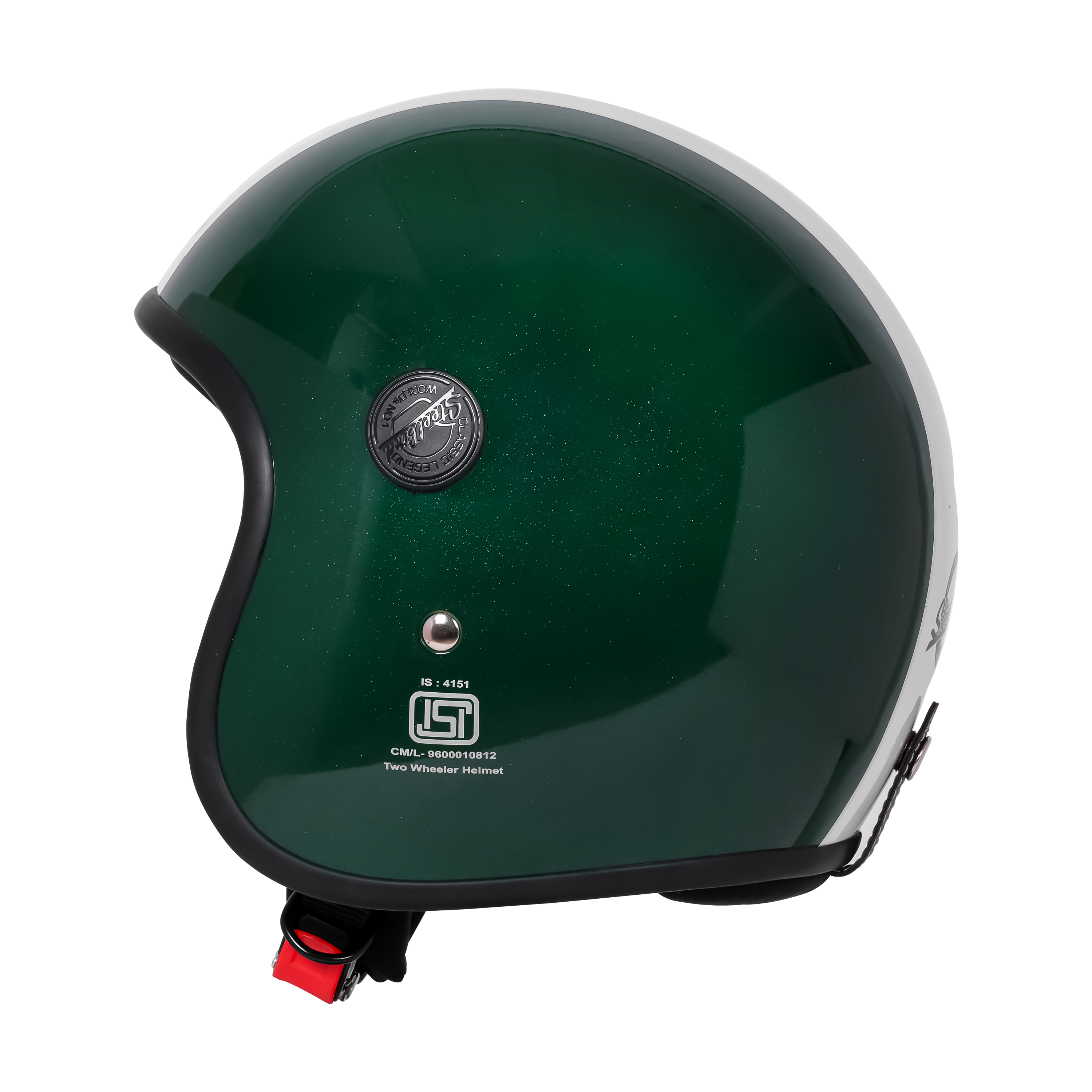 SBH-55 RETRO TRI COLOR GLOSSY WITHOUT VISOR