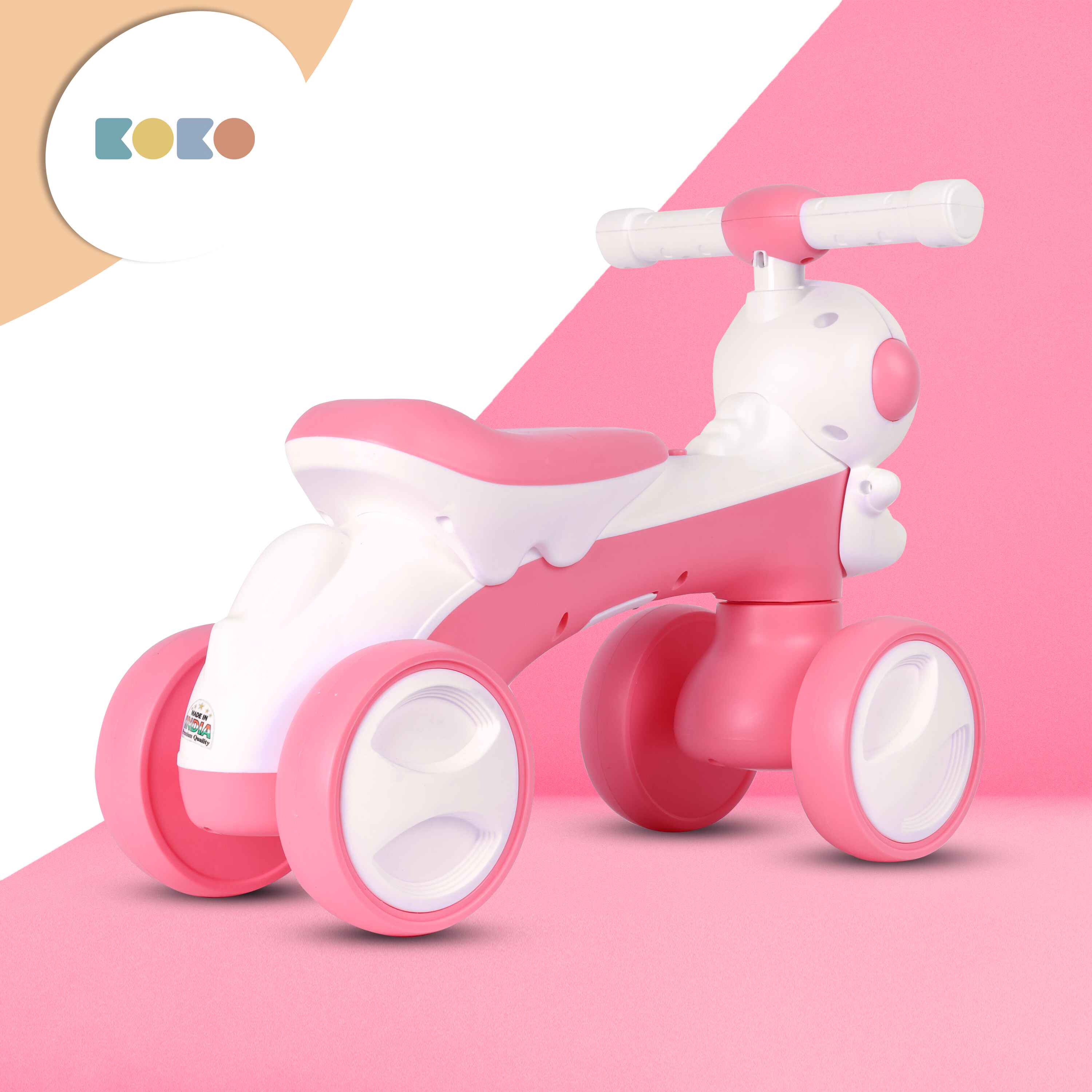 KOKO ASTRONAUT BALANCING CAR-PINK