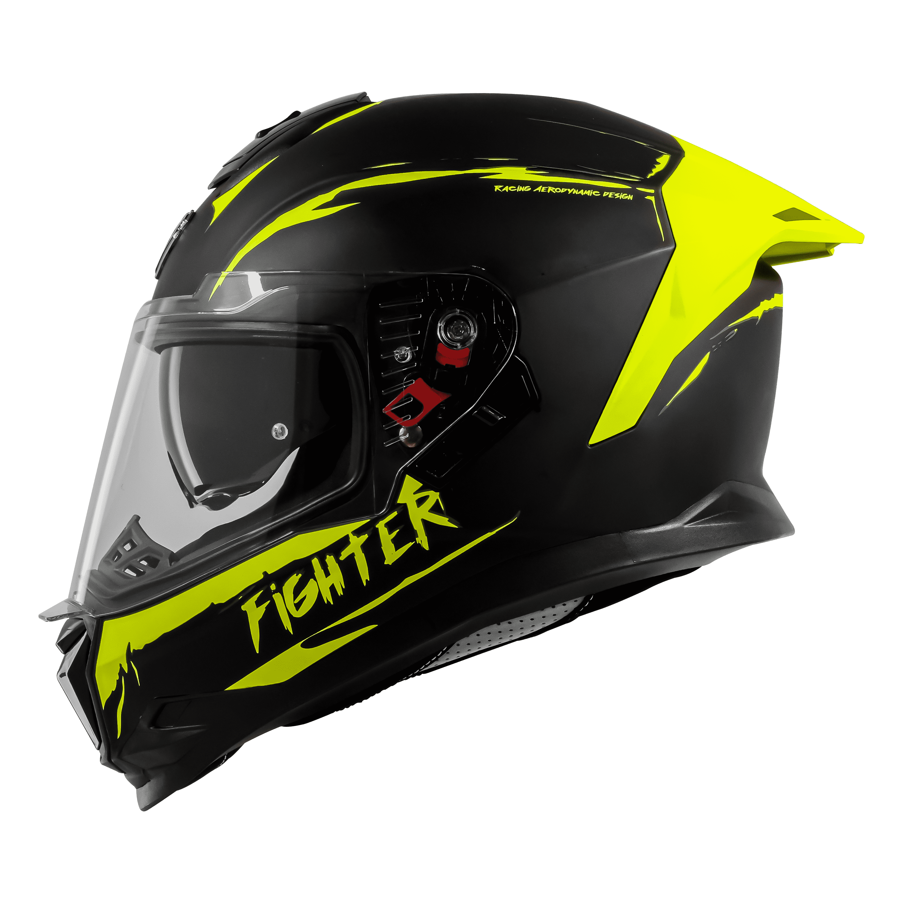 SBH-57 ISS FIGHTER F2 GLOSSY BLACK WITH NEON 