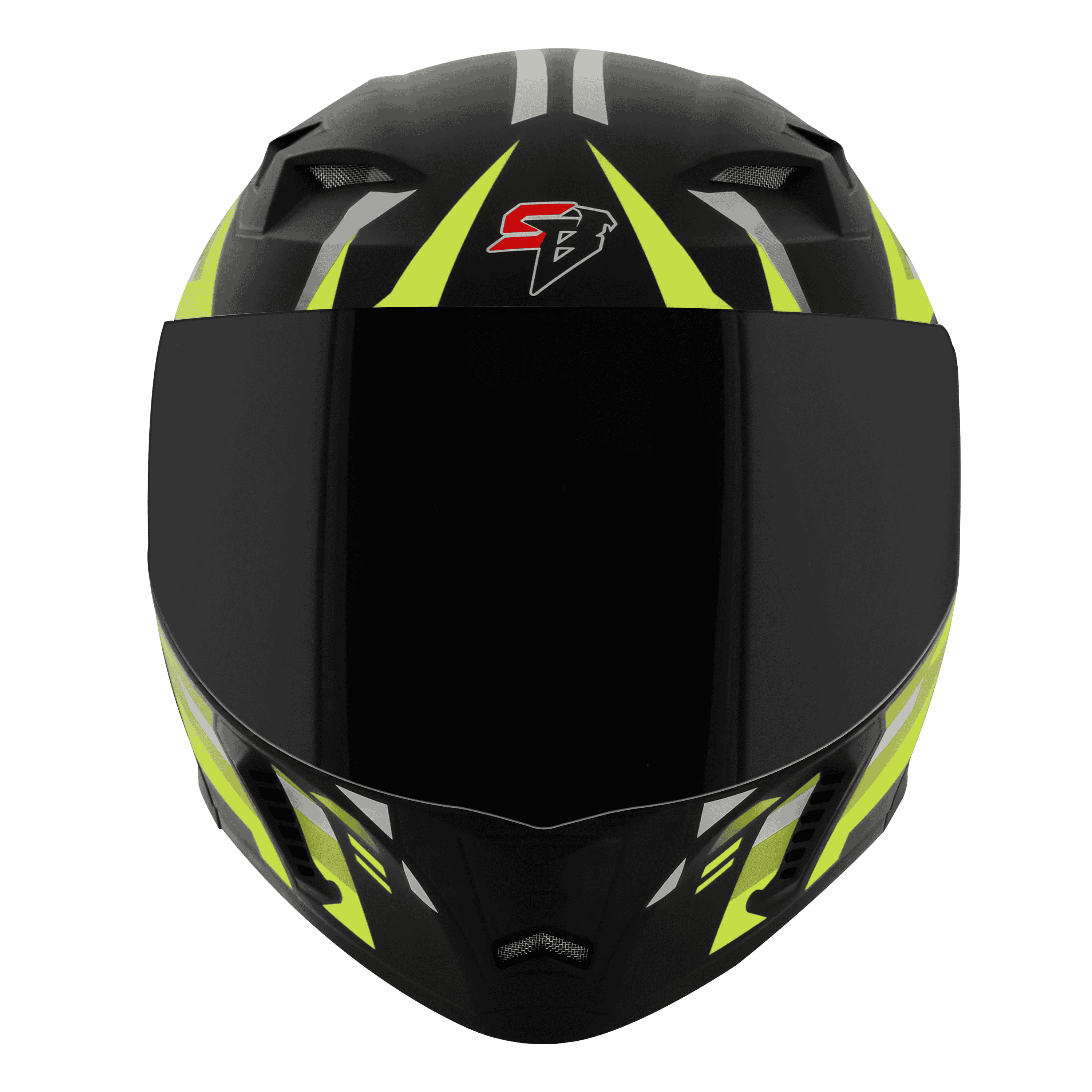 SBA-20 SHIELD X GLOSSY BLACK WITH NEON