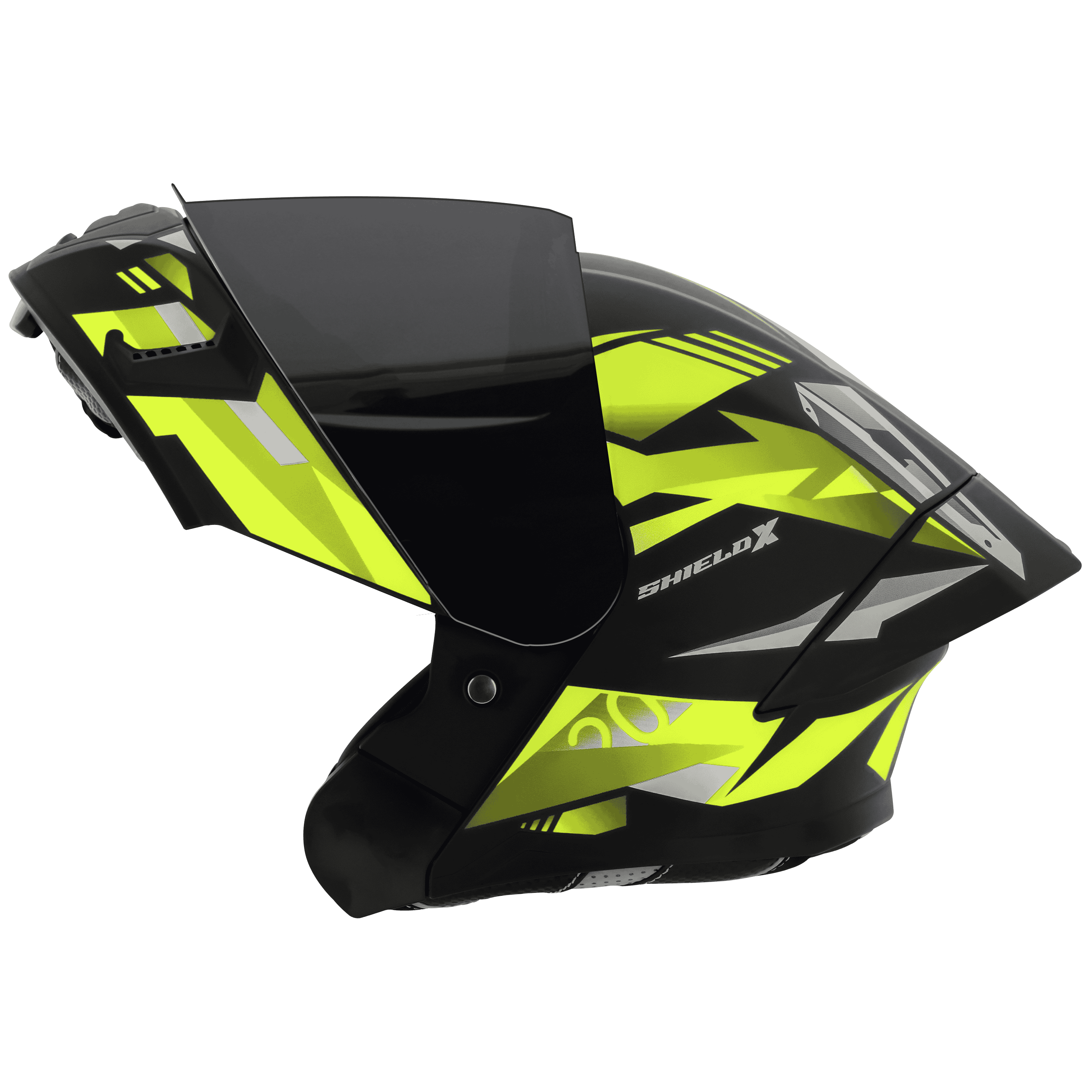 SBA-20 SHIELD X GLOSSY BLACK WITH NEON