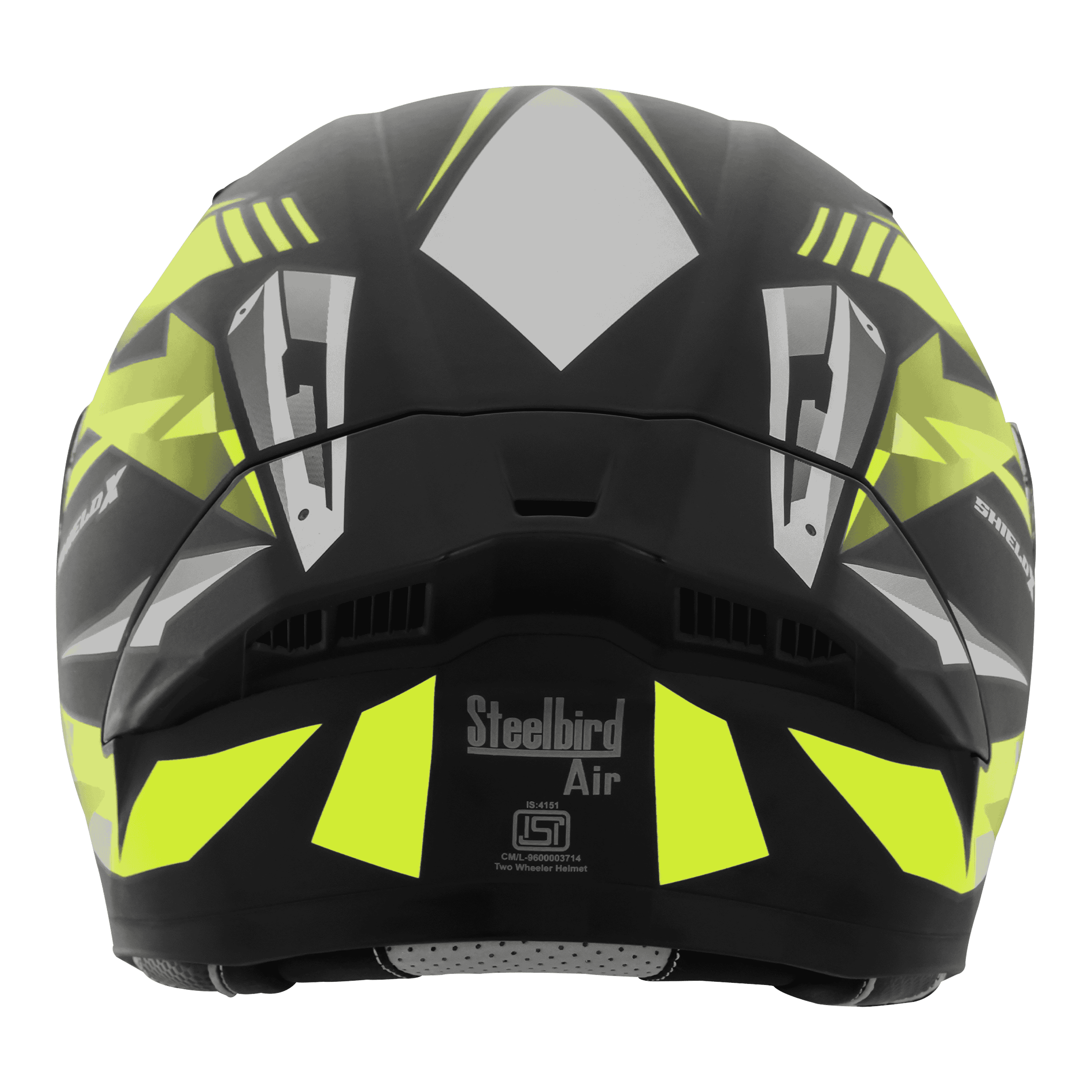 SBA-20 SHIELD X GLOSSY BLACK WITH NEON