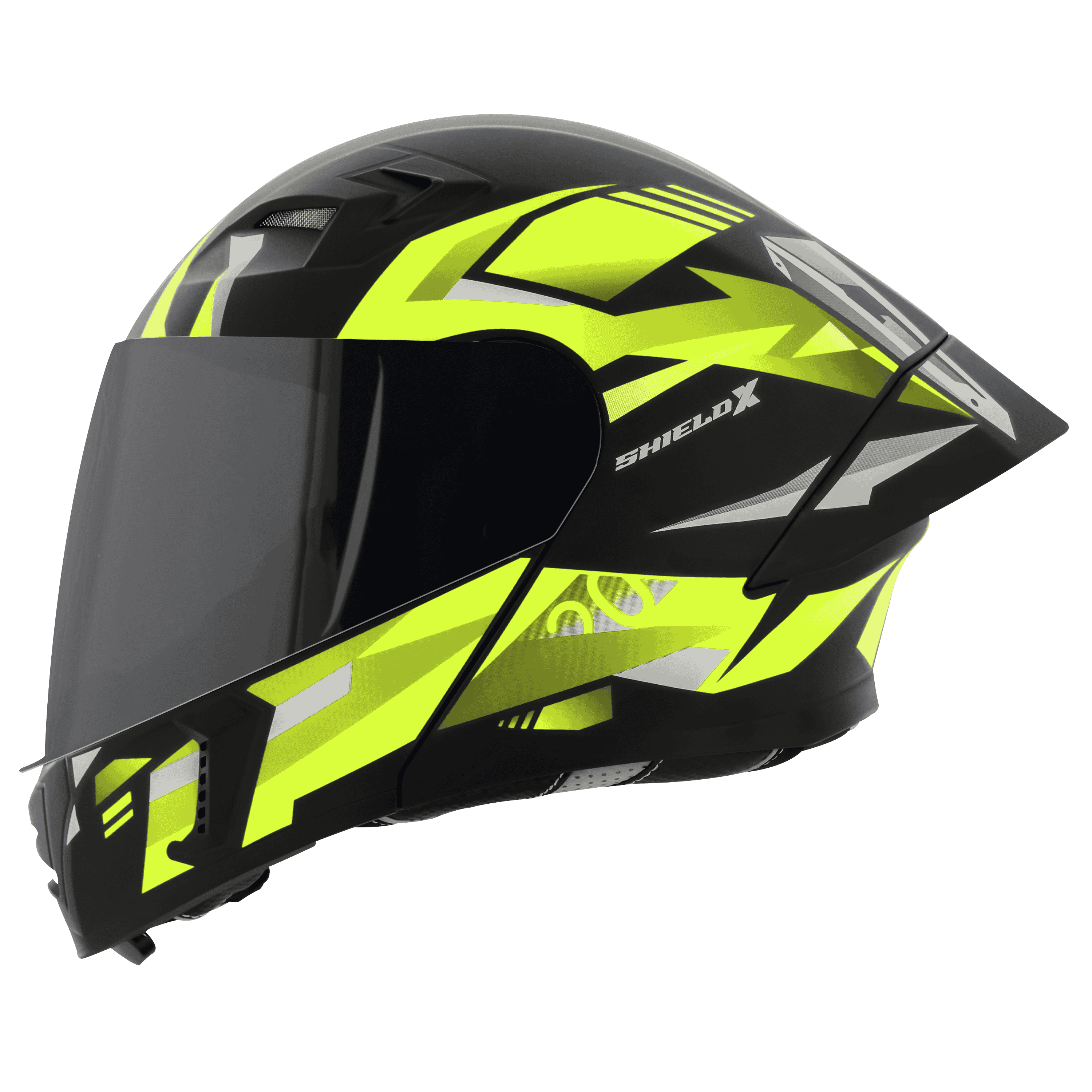 SBA-20 SHIELD X GLOSSY BLACK WITH NEON