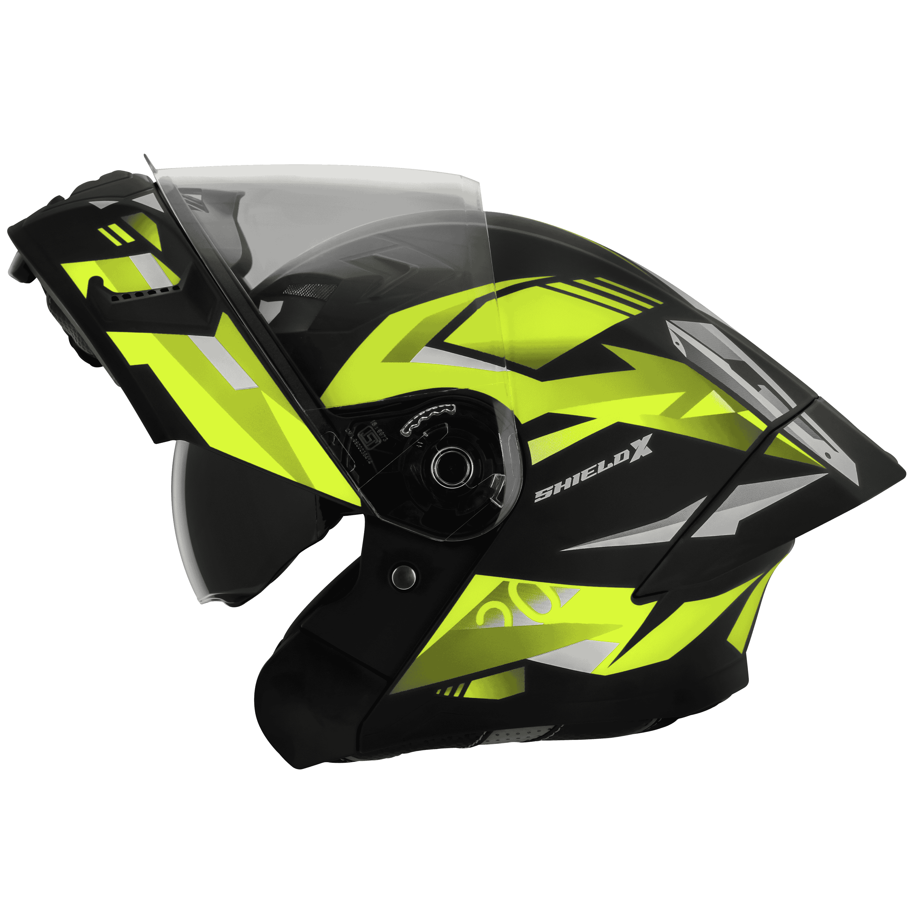 SBA-20 ISS SHIELD X GLOSSY BLACK WITH NEON