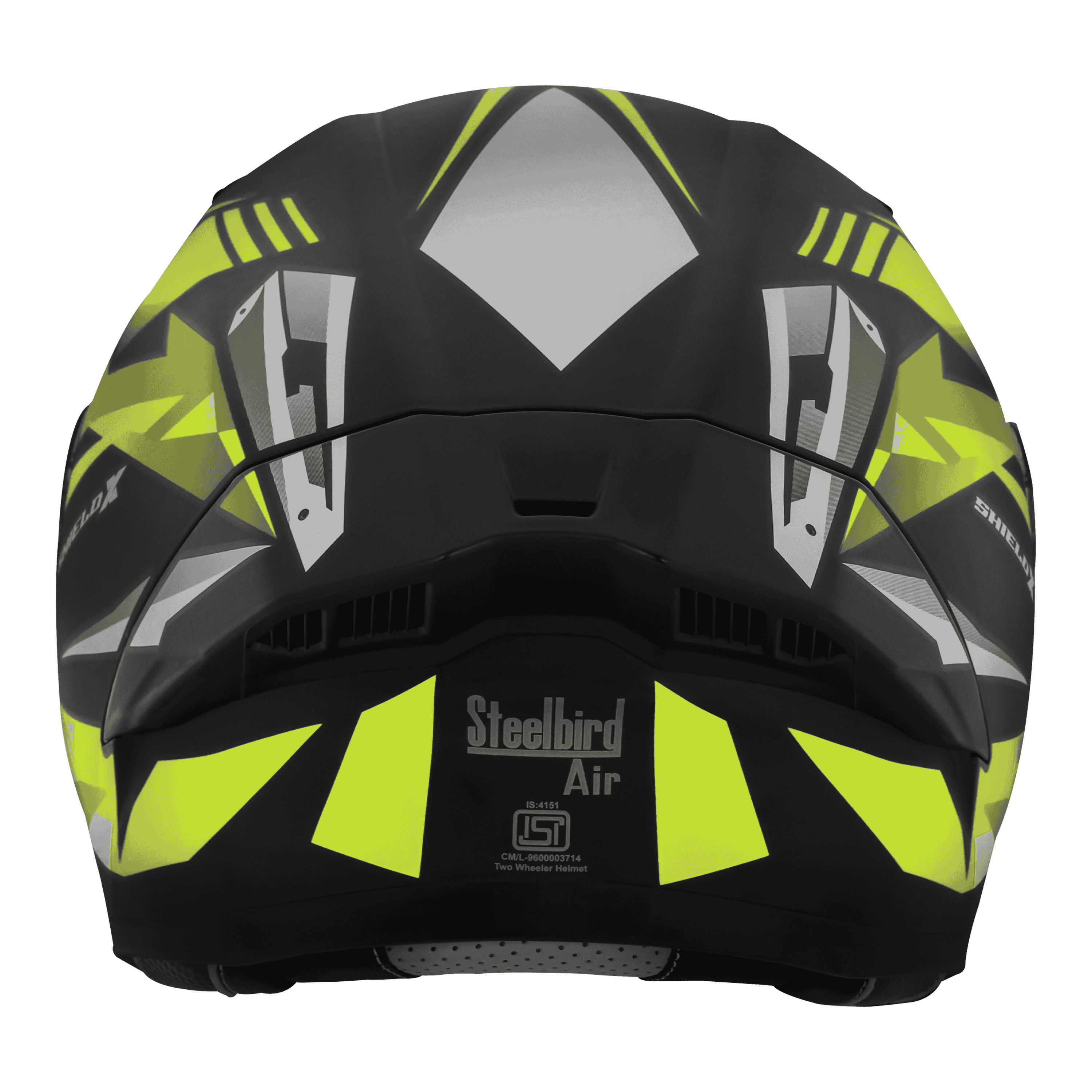 SBA-20 ISS SHIELD X GLOSSY BLACK WITH NEON