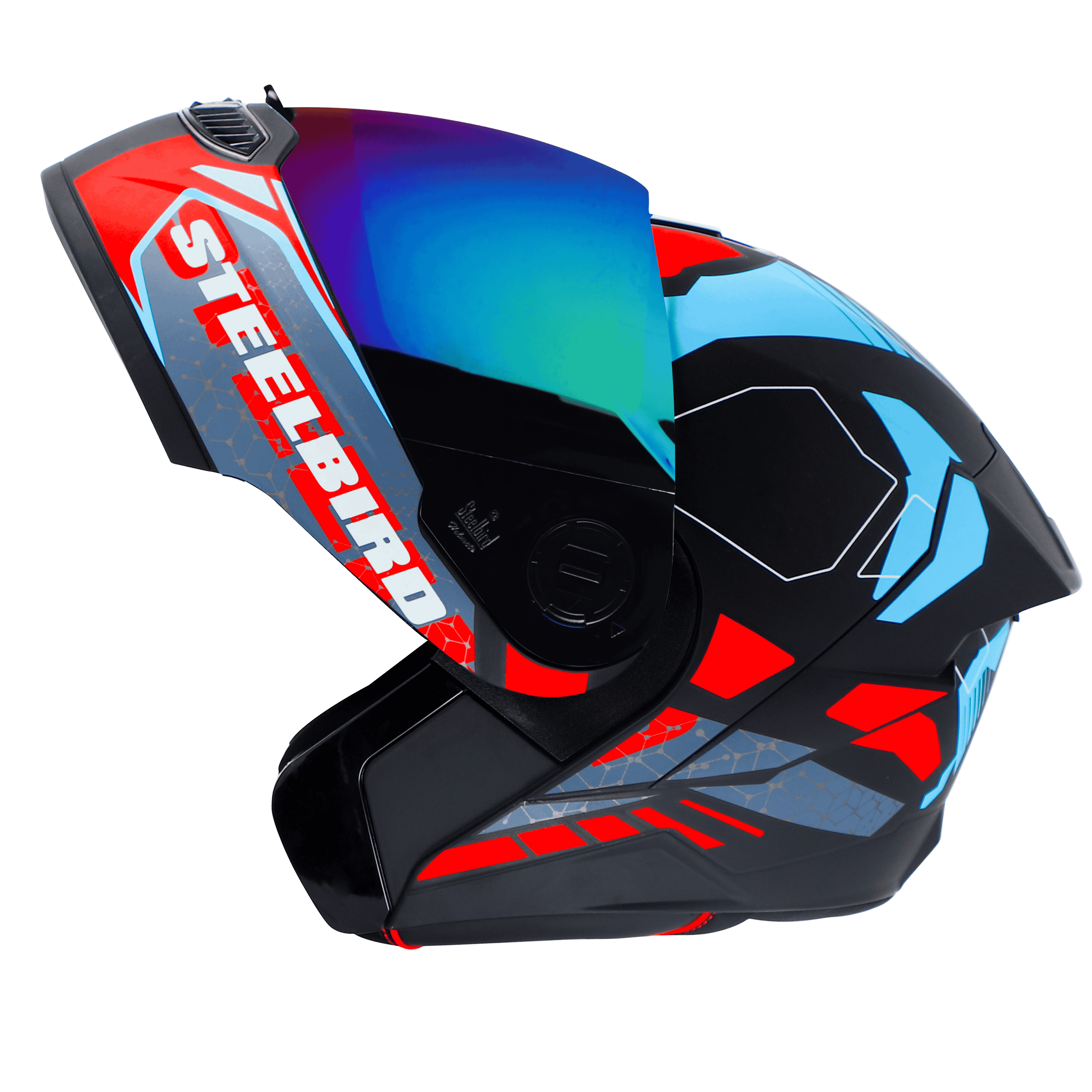 SBA-8 ZAGGY MAT BLACK JAZZ BLUE RED