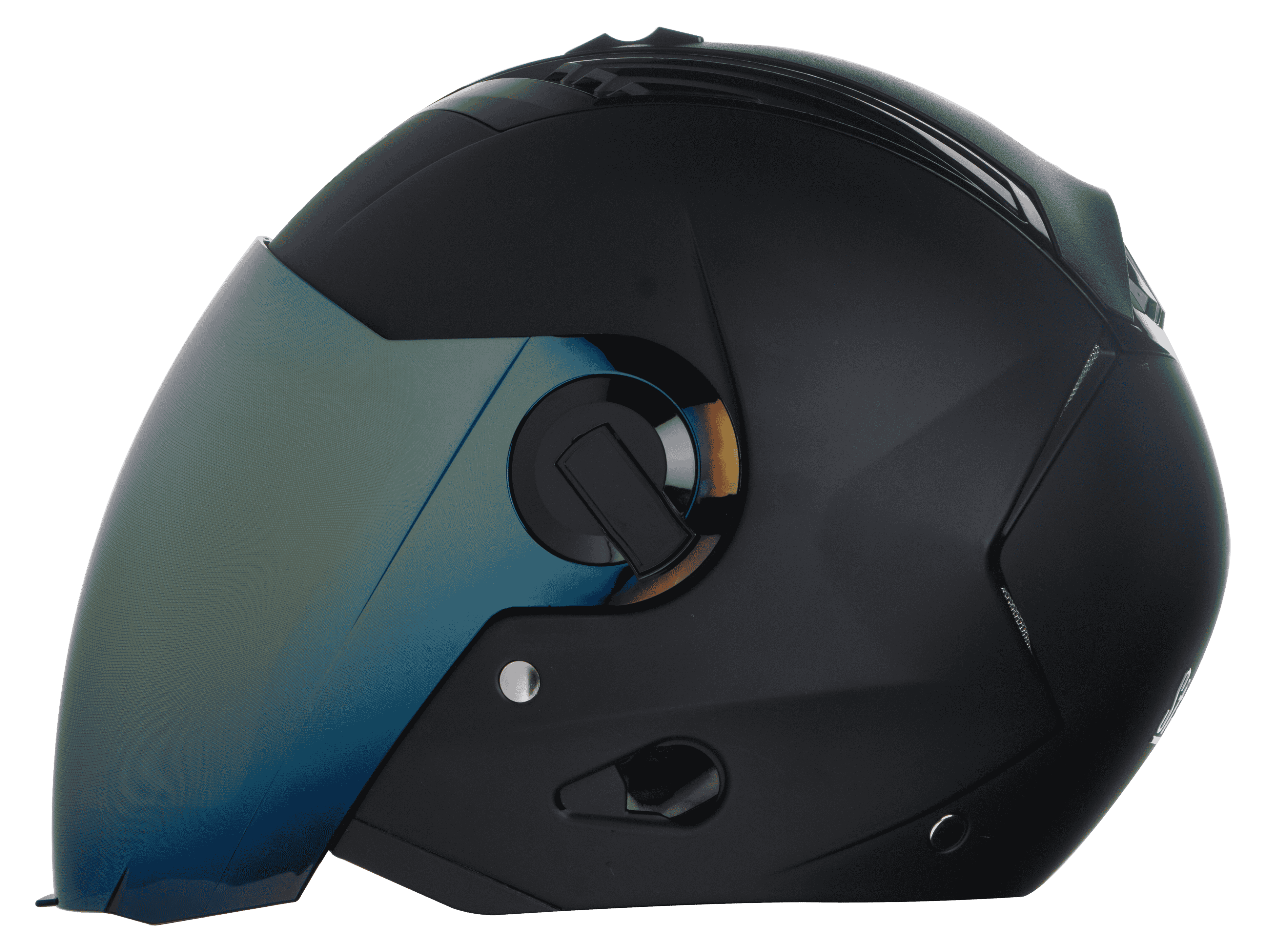 SBA-3 DASHING BLACK ( Fitted With Clear Visor Extra Rainbow Chrome Visor Free)