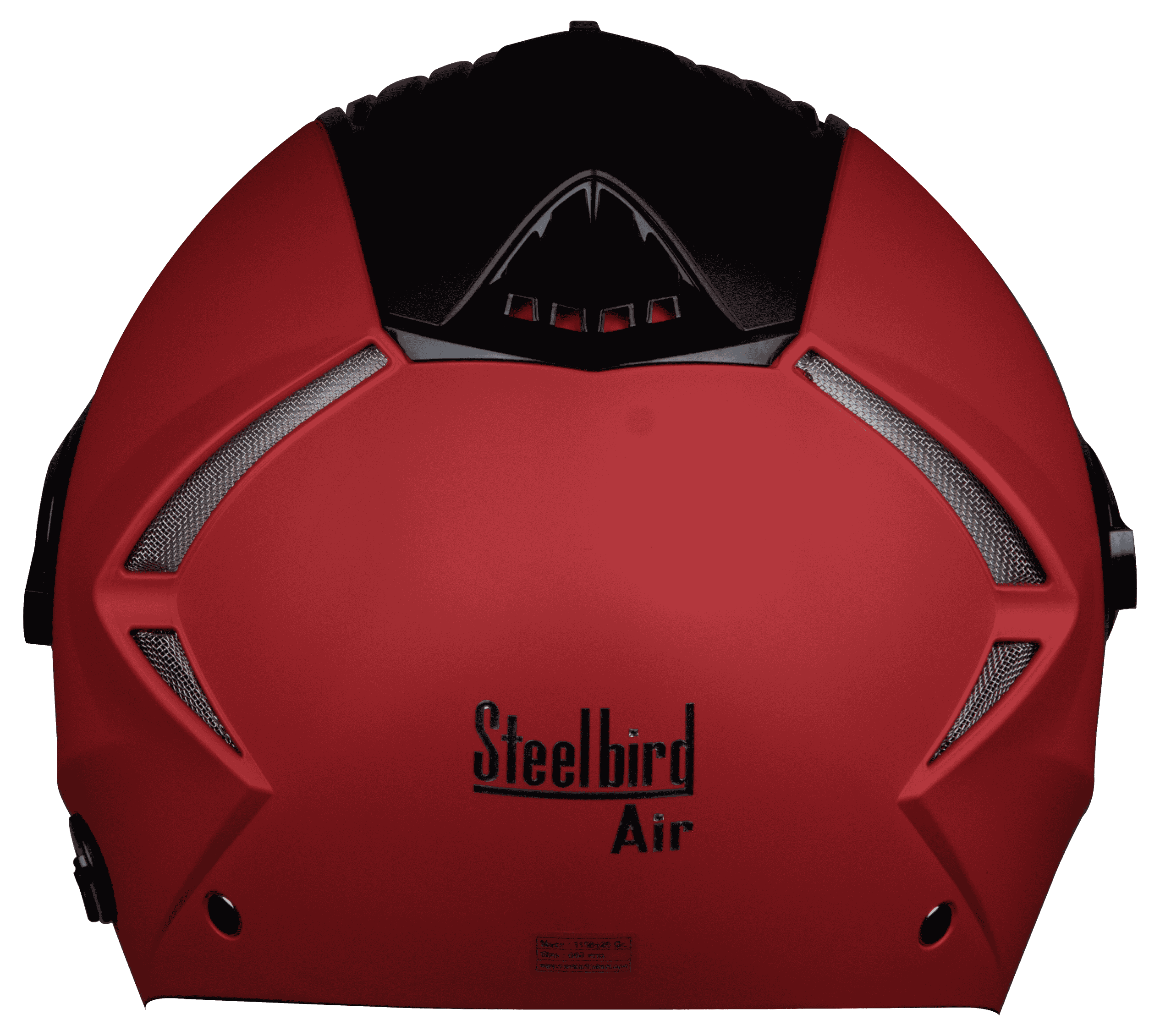 SBA-3 MAT SPORTS RED( Fitted With Clear Visor  Extra Gold Chrome Visor Free)