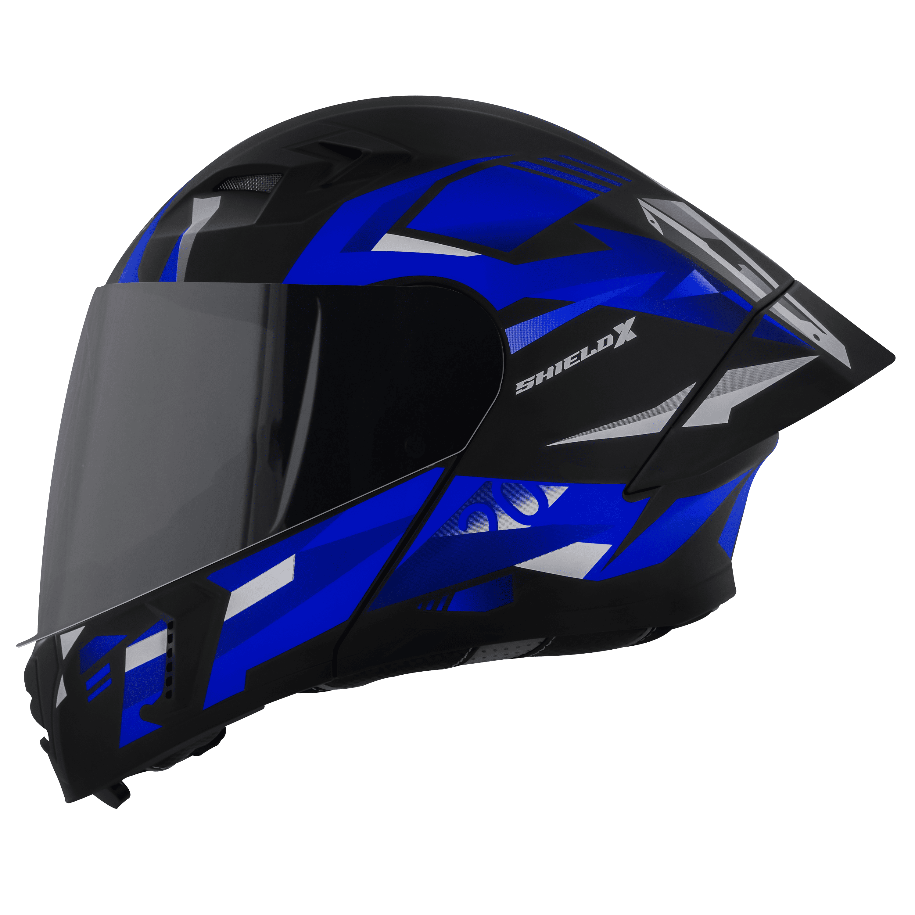 SBA-20 SHIELD X GLOSSY BLACK WITH BLUE