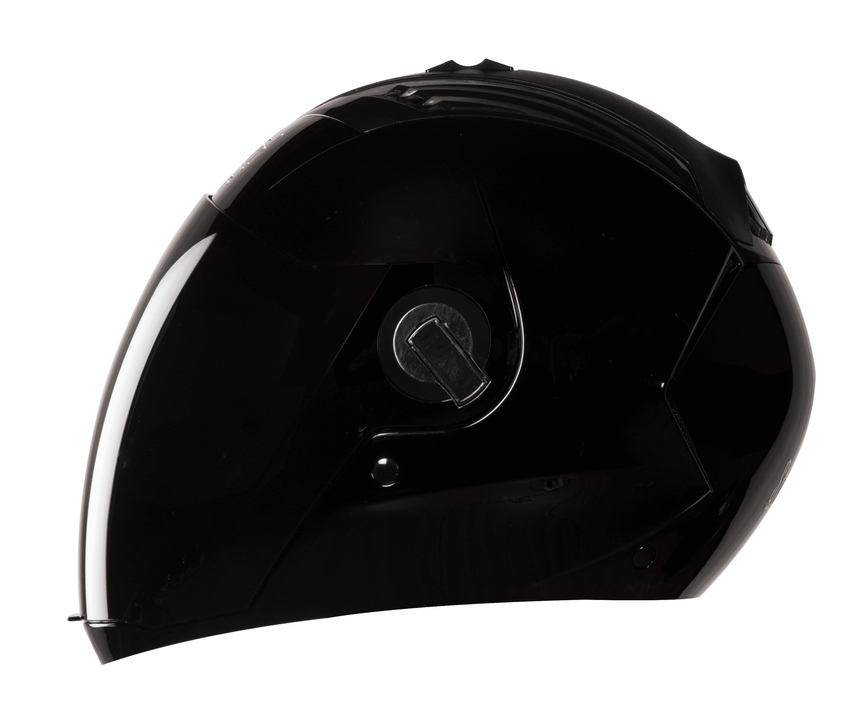 SBA-2 GLOSSY Black Hawk ( Fitted With Clear Visor  Extra Smoke Visor Free)